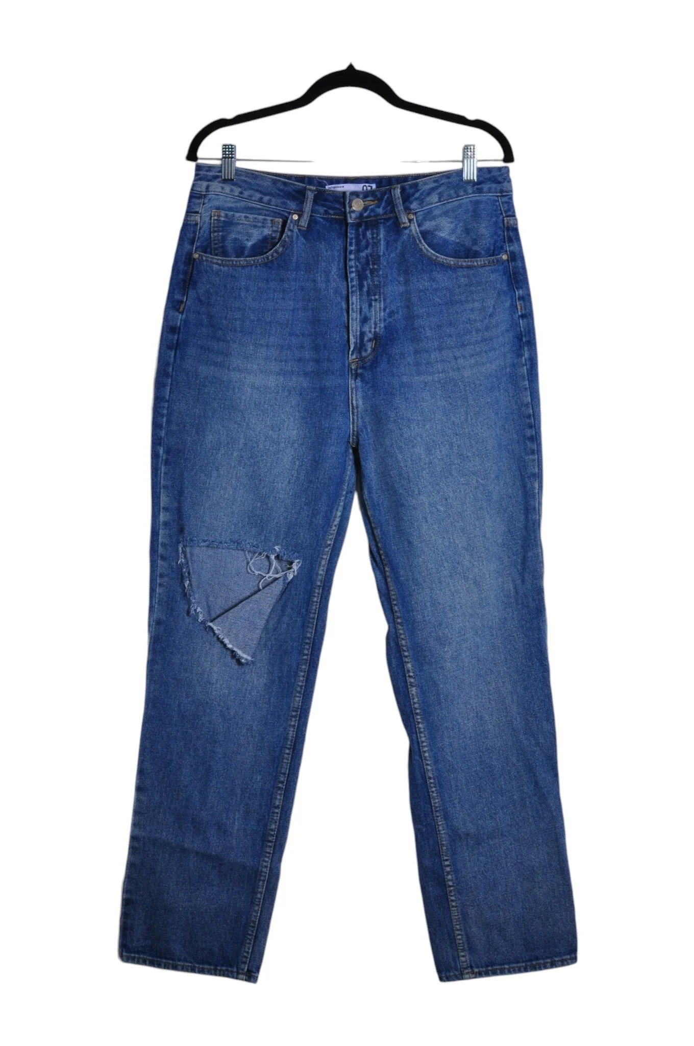 REFUGE DENIM Women Straight-Legged Jeans Regular fit in Blue - 7