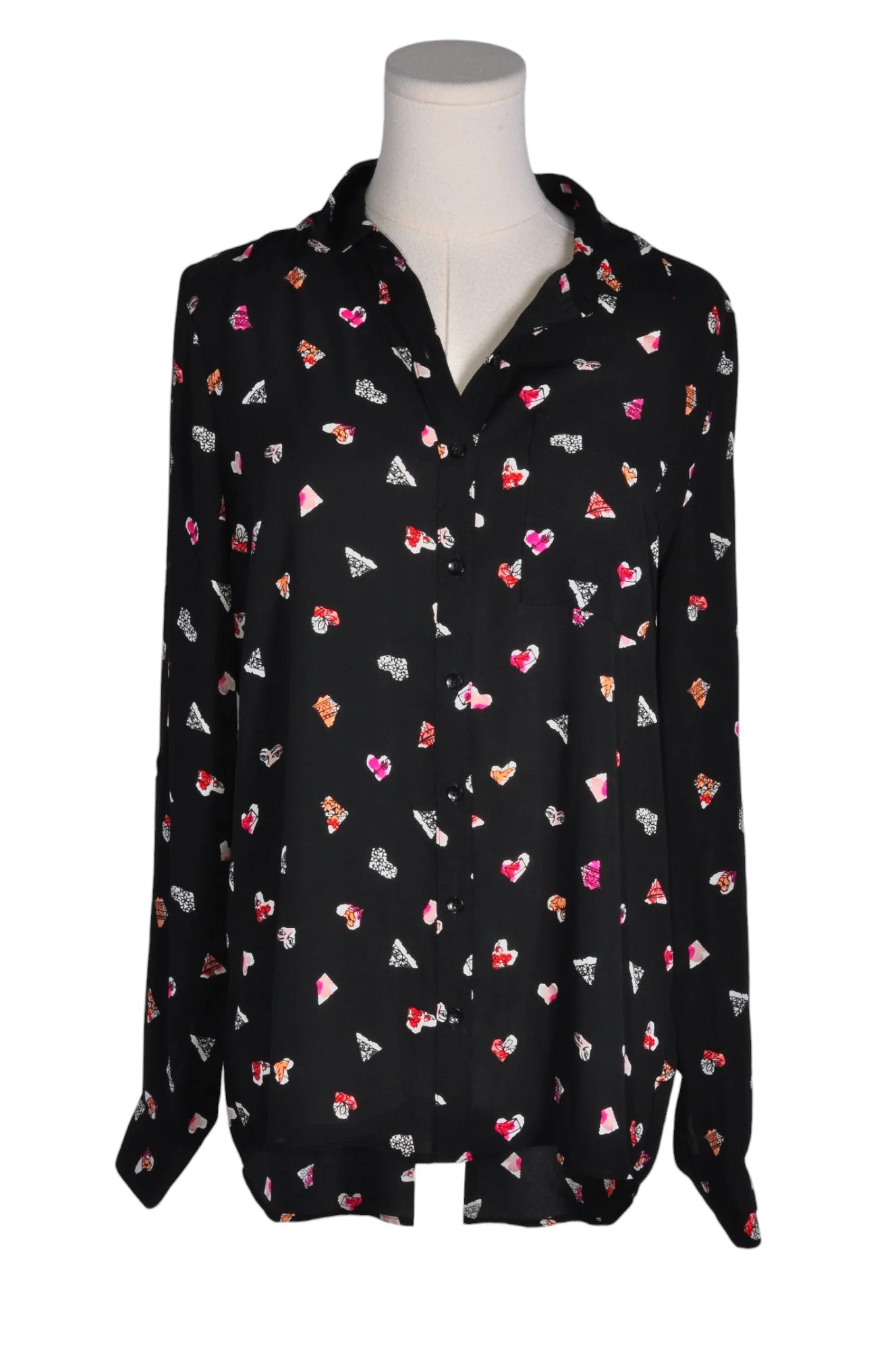 REITMANS Women Button Down Tops Regular fit in Black - S