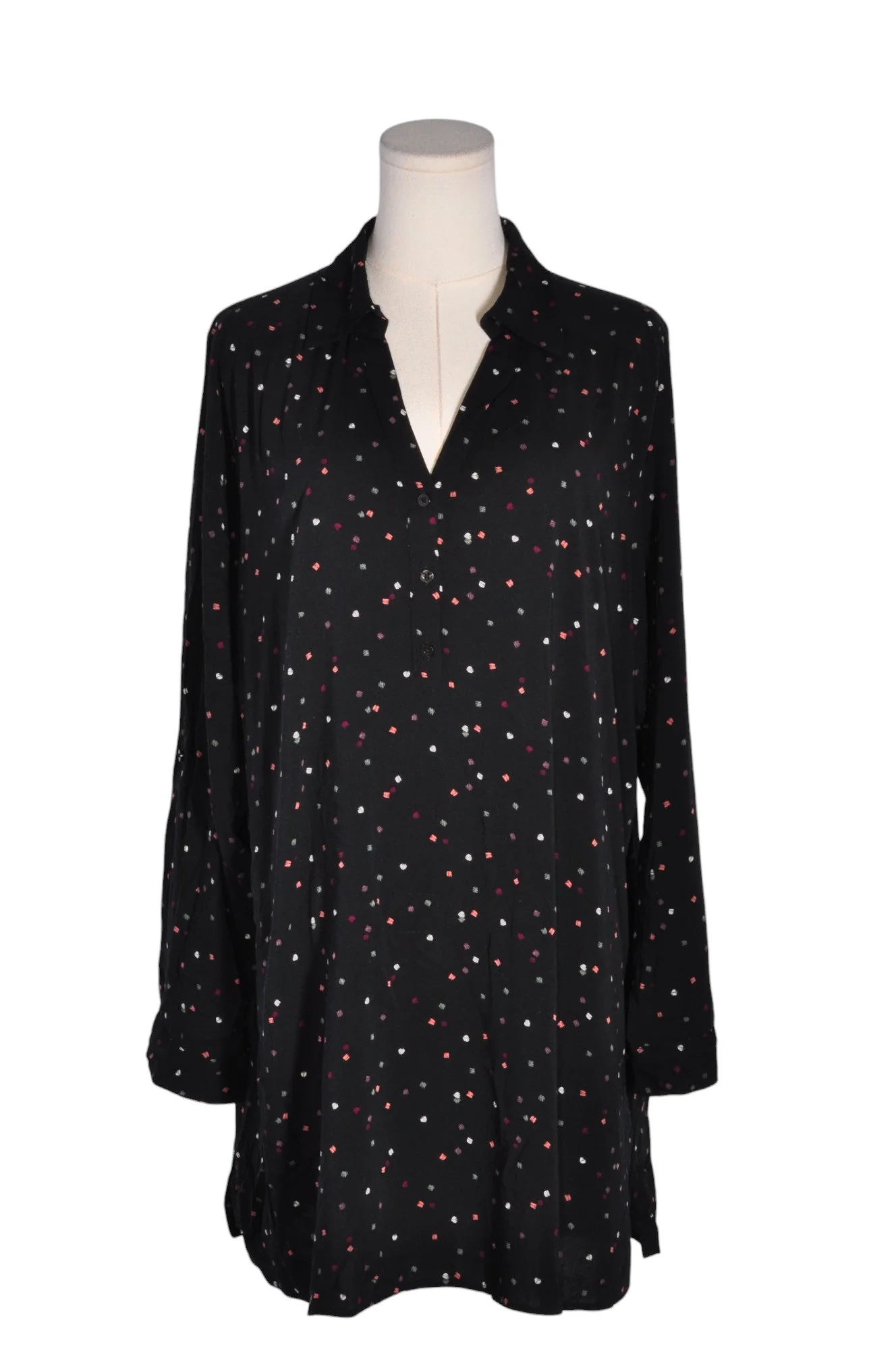 REITMANS Women Shirt Dresses Regular fit in Black - 2XL