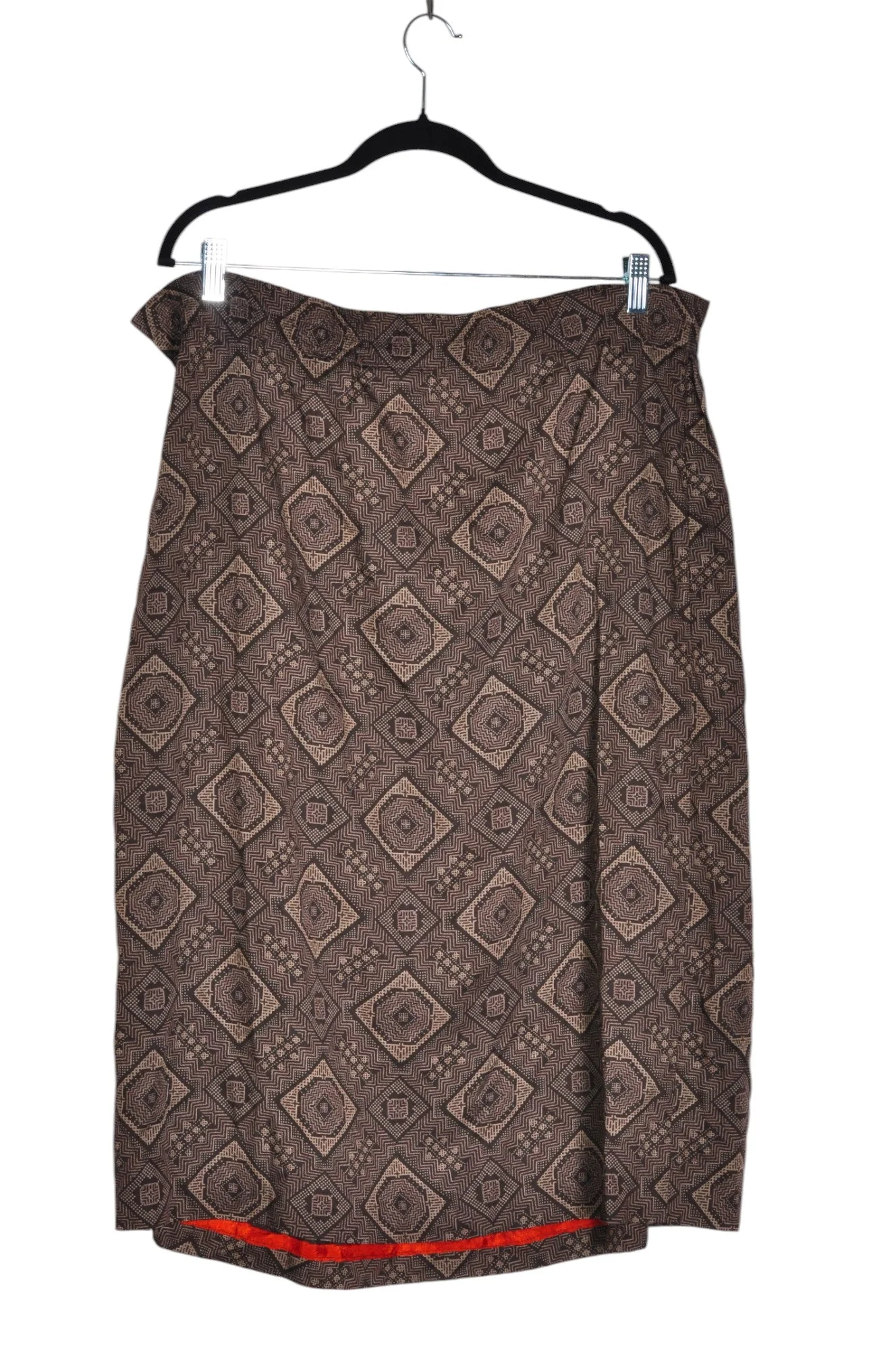 RENA ROWAN Women A-Line Skirts Regular fit in Brown - 14 - Image 2
