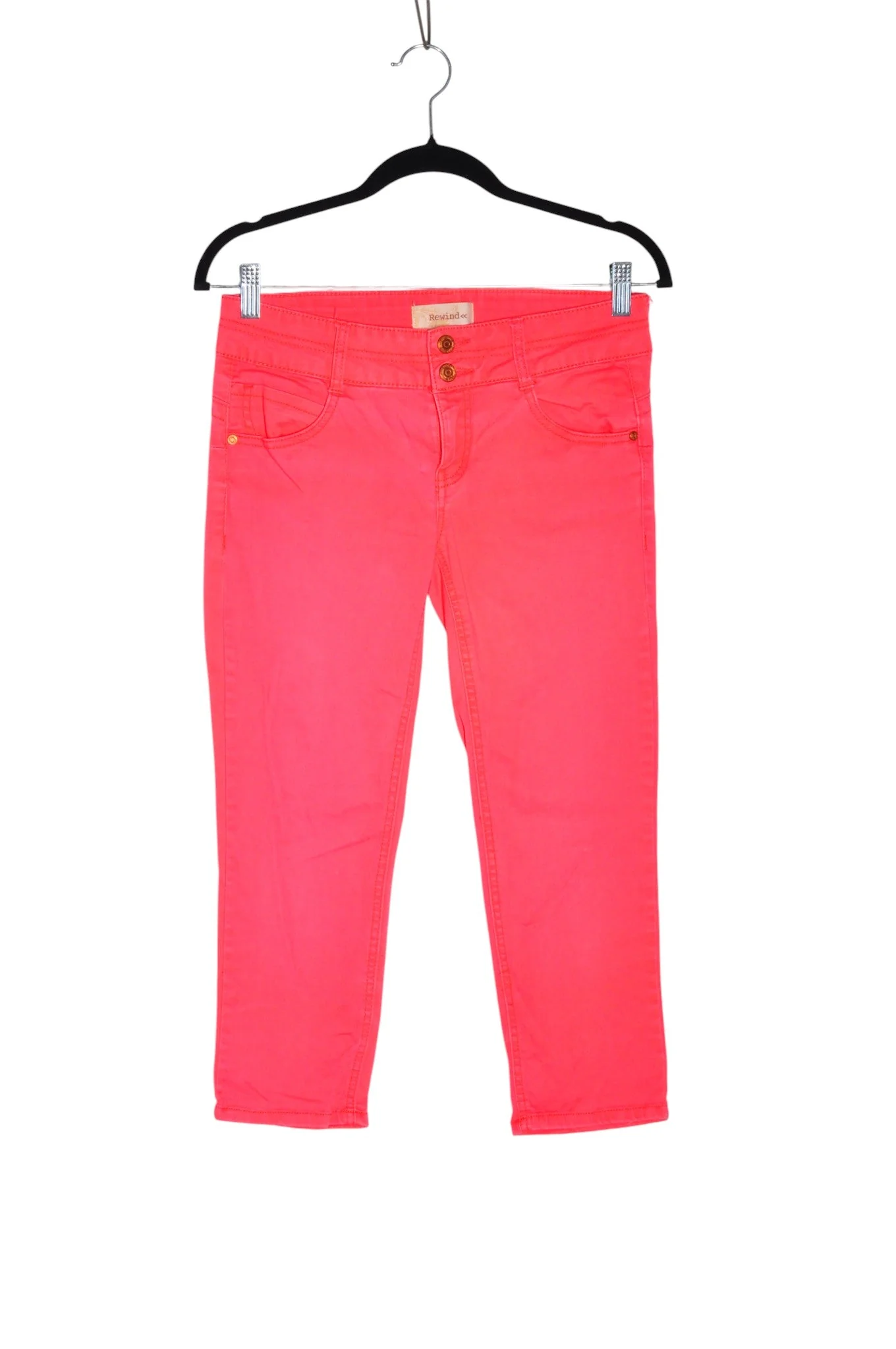 REWIND Women Capri Pants Regular fit in Pink - 3