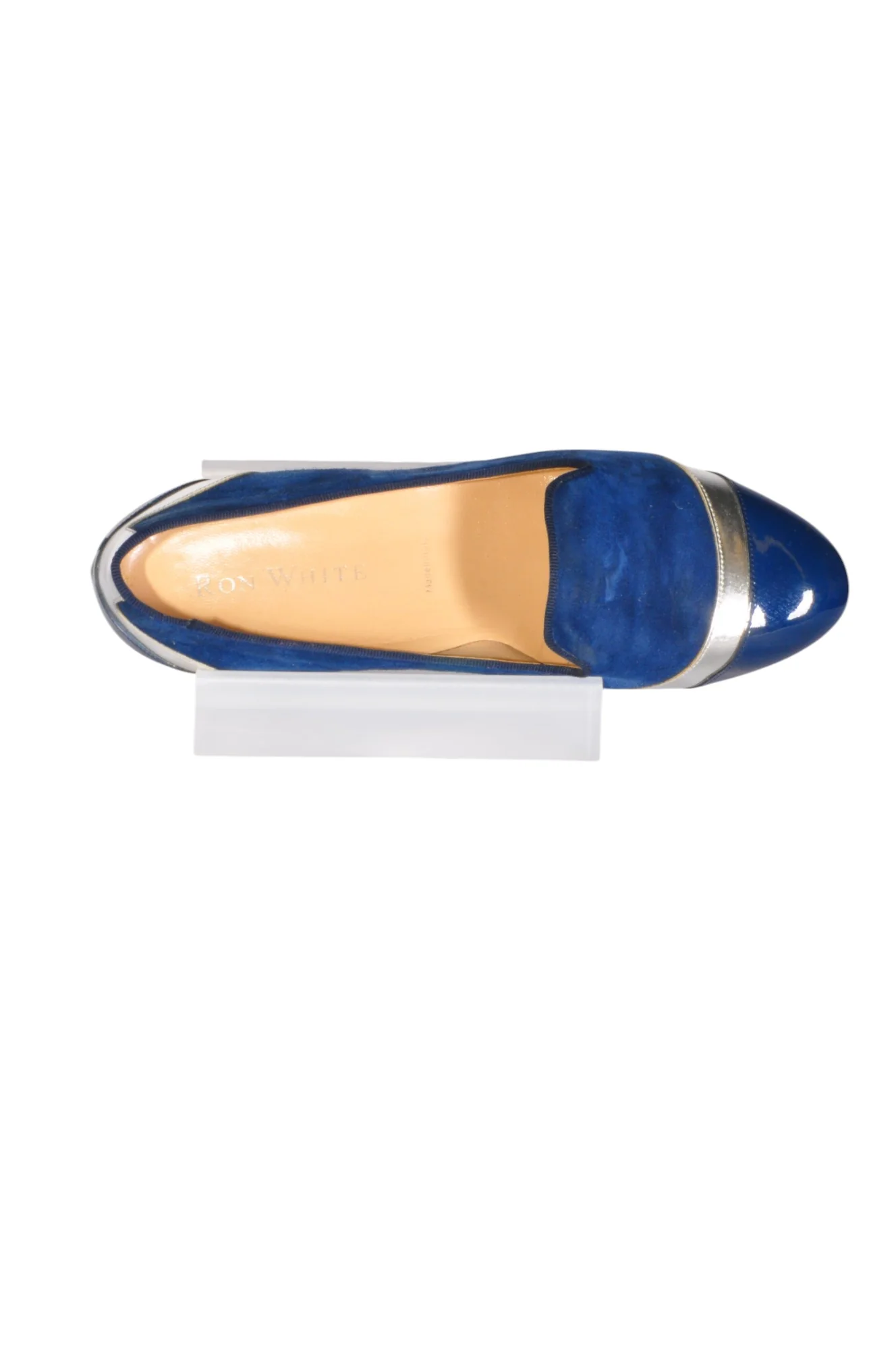 RON WHITE Women Flat Shoes Regular fit in Blue - 38 - Image 3