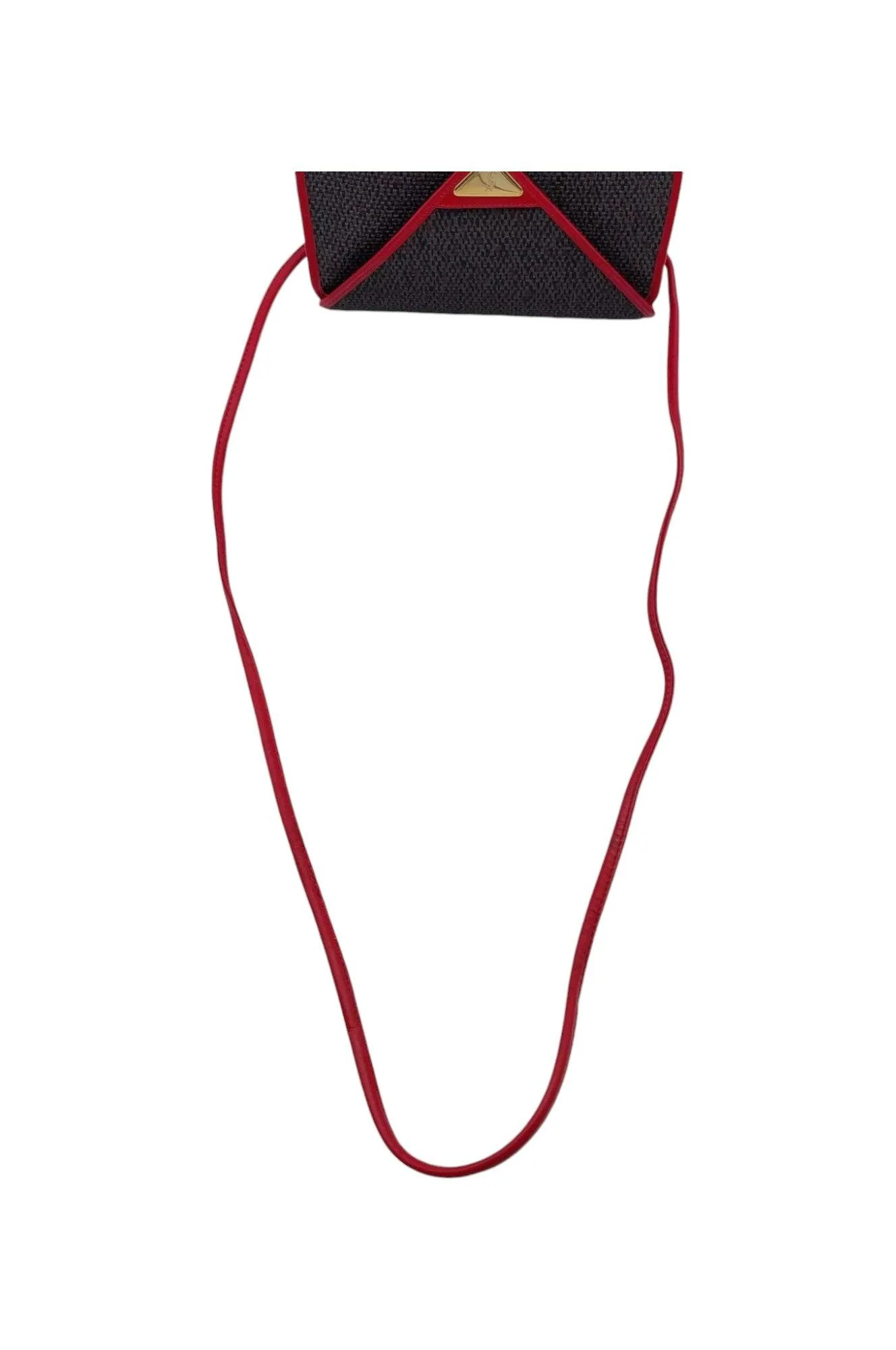 Saint Laurent Pochette Gray /Red Shoulder Bag NS080768 - Image 15