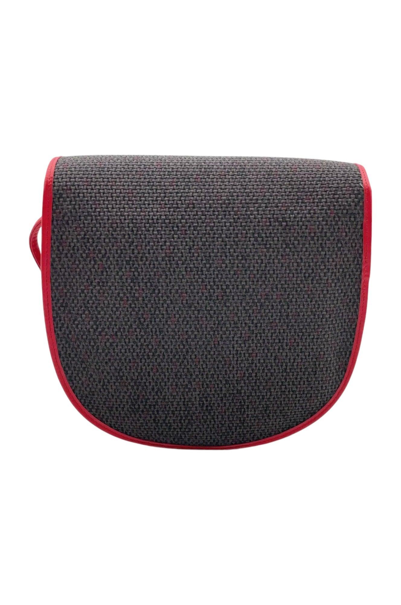 Saint Laurent Pochette Gray /Red Shoulder Bag NS080768 - Image 3