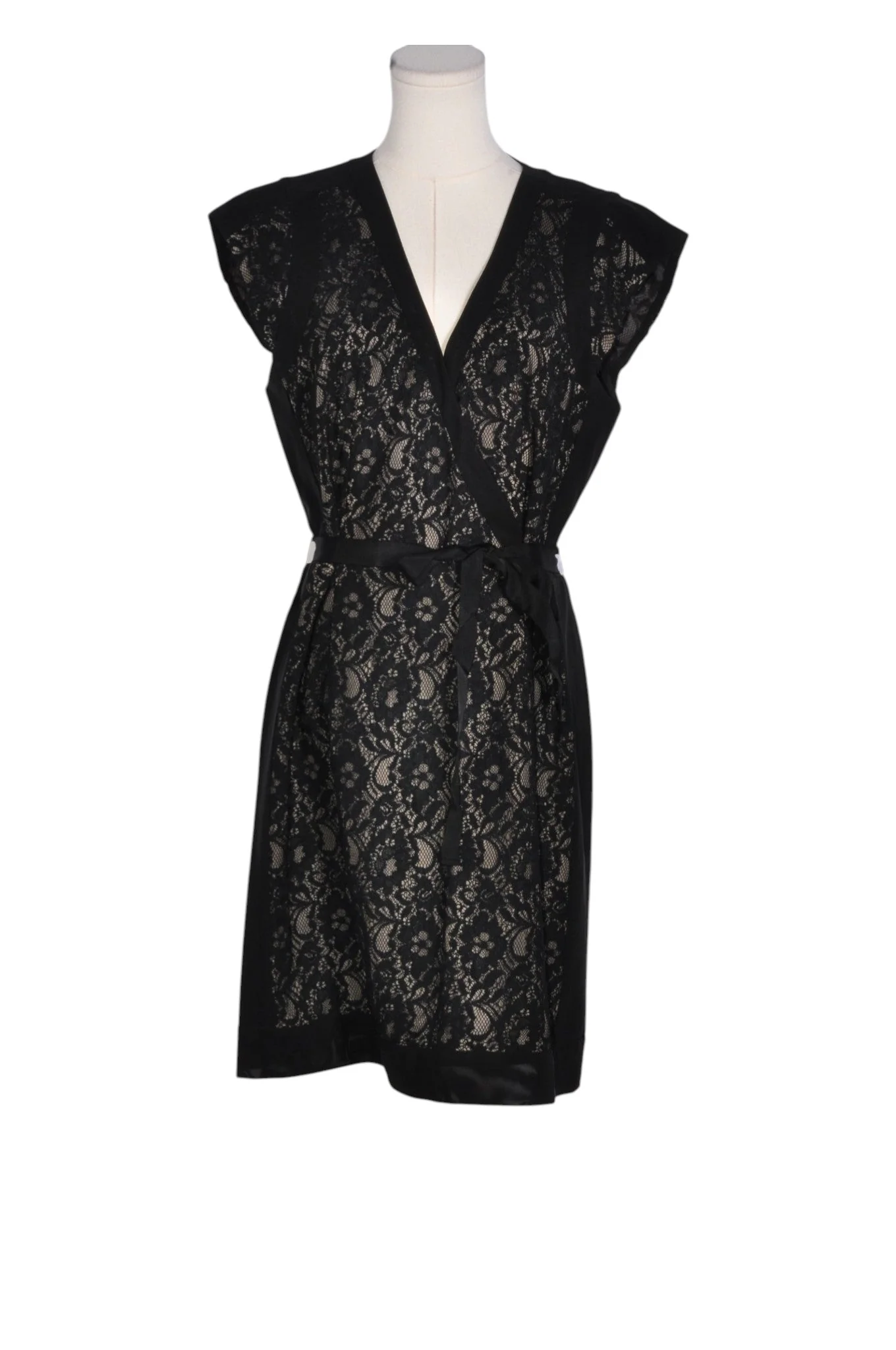 SANDRA ANGELOZZI Women Wrap Dresses Regular fit in Black - 40