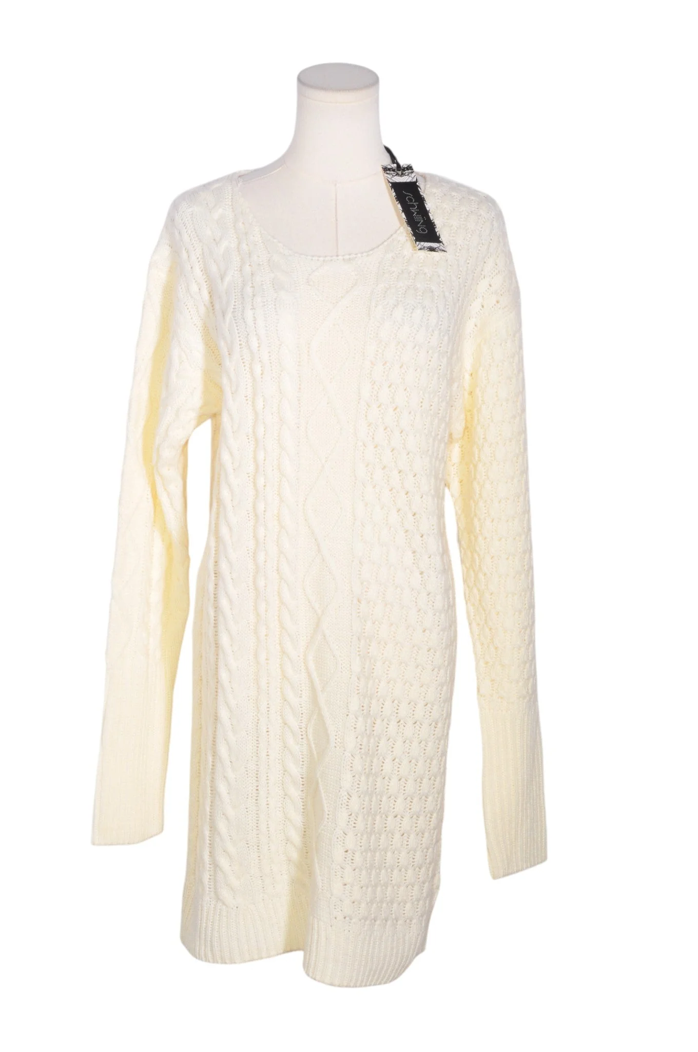 SCHWIING Women Midi Dresses Regular fit in White - XXL