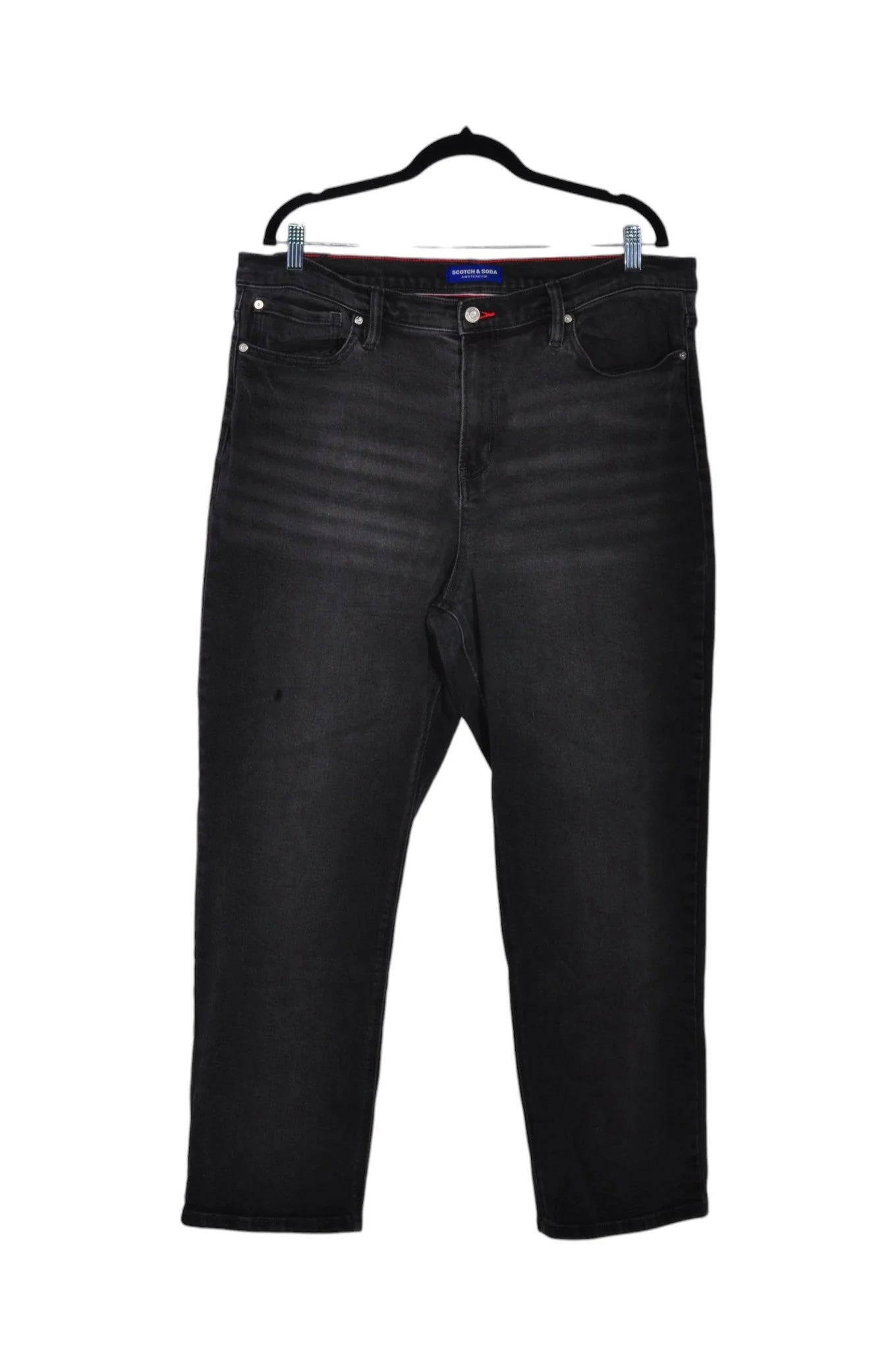 SCOTCH & SODA Women Straight-Legged Jeans Regular fit in Black - 16