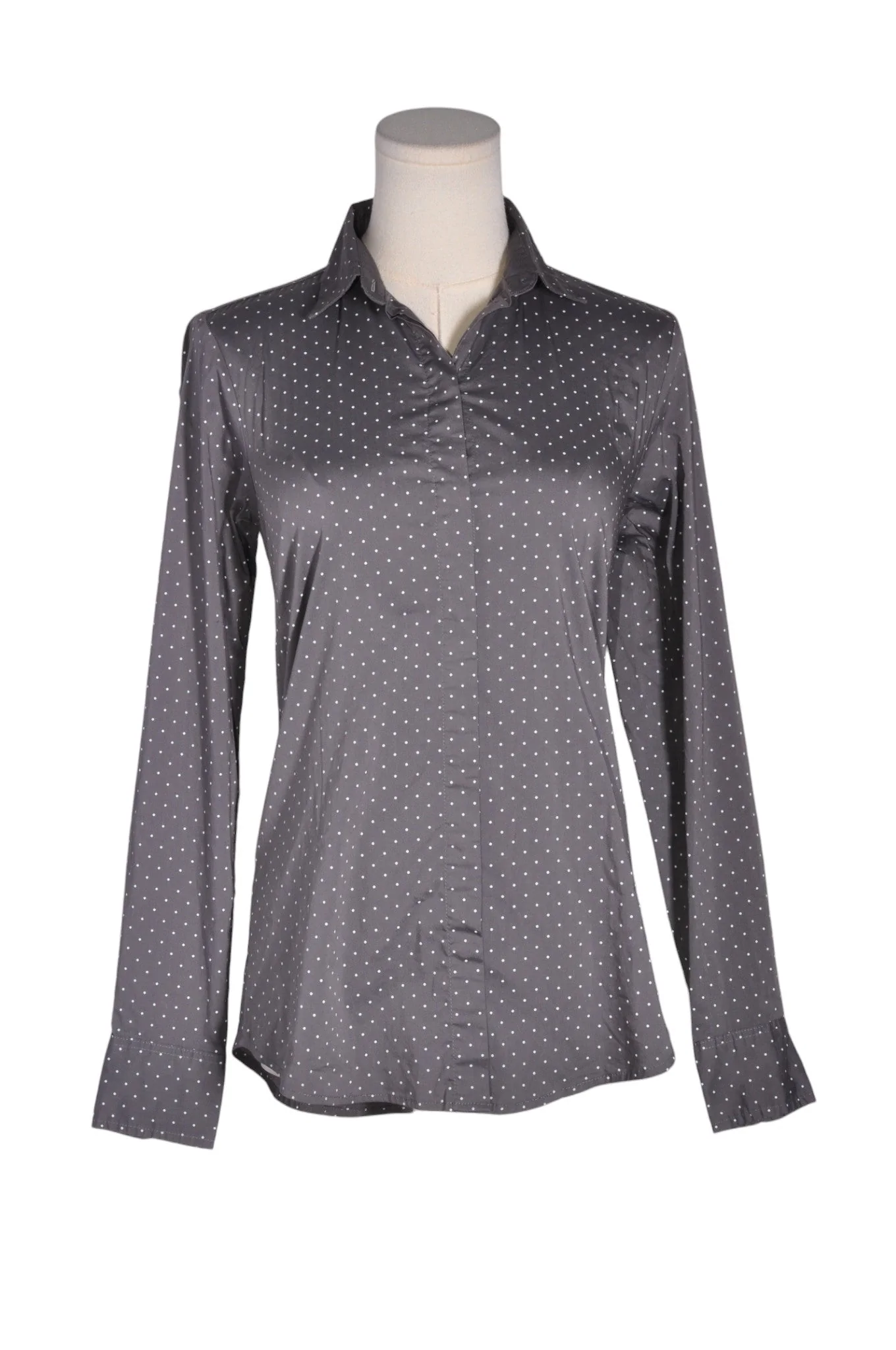SEARS Women Button Down Tops Regular fit in Gray - 2