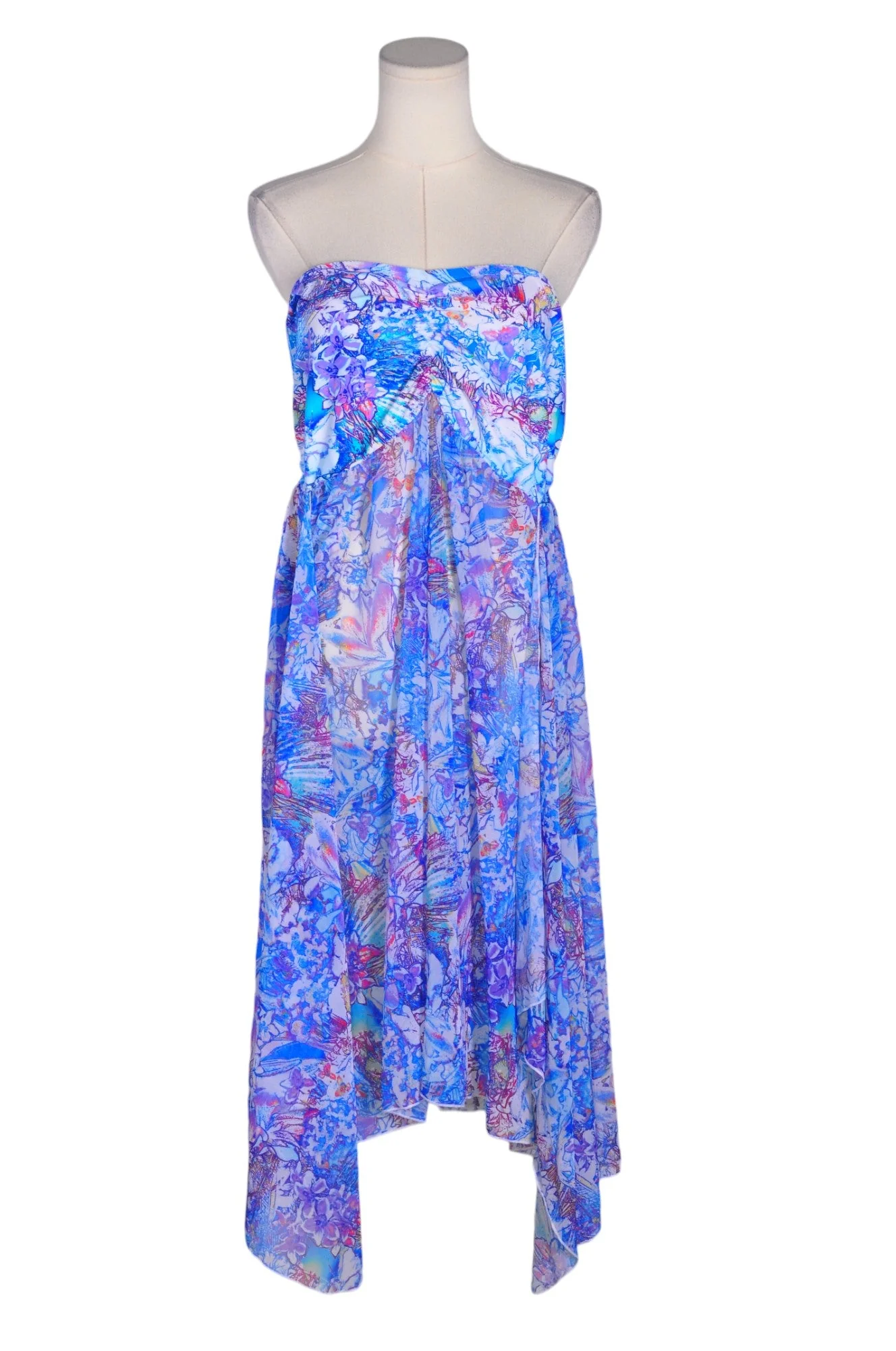 SEEKERS Women High Low Dresses Regular fit in Blue - 18
