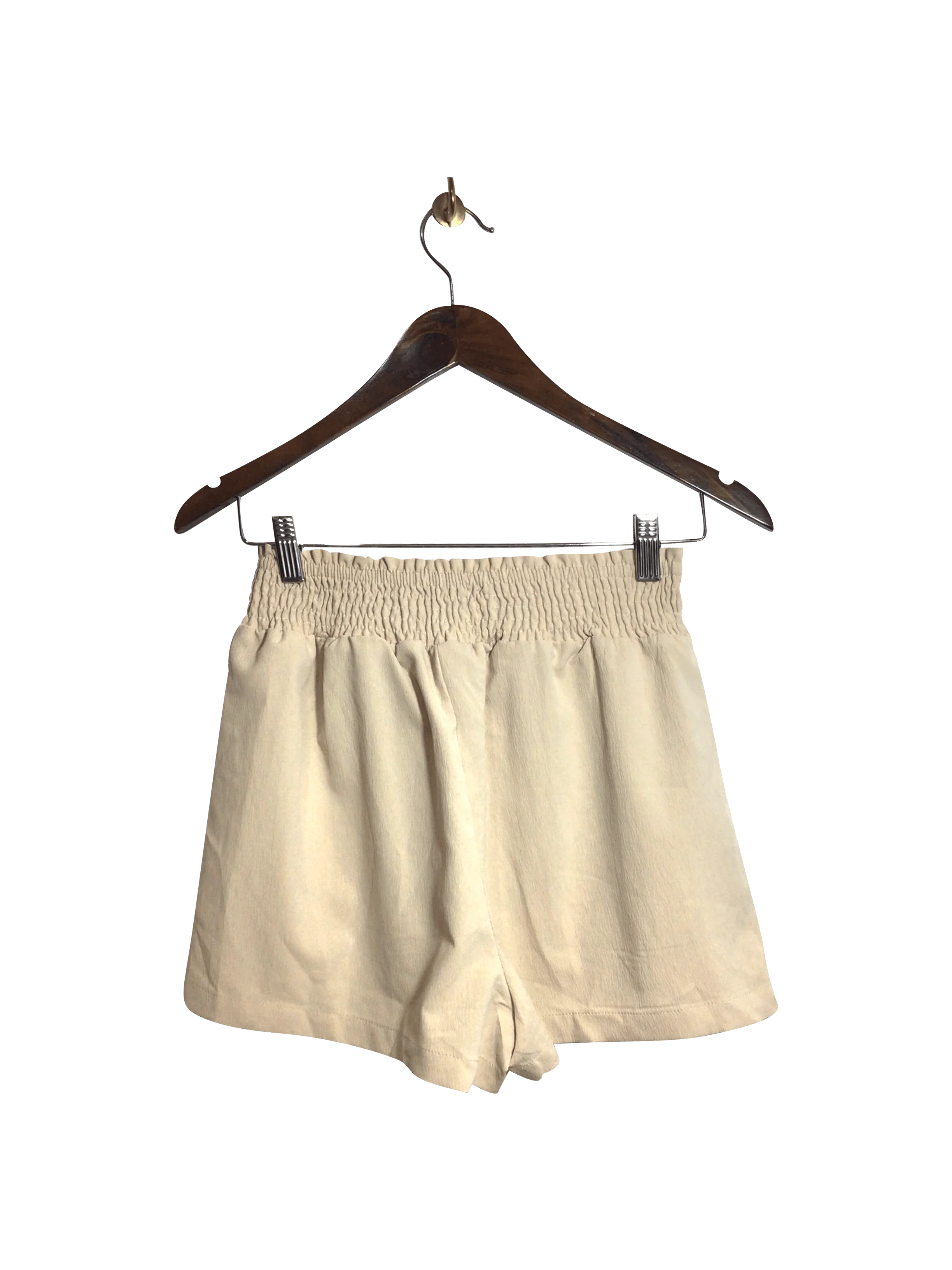SHEIN Women Classic Shorts Regular fit in Beige - S - Image 2