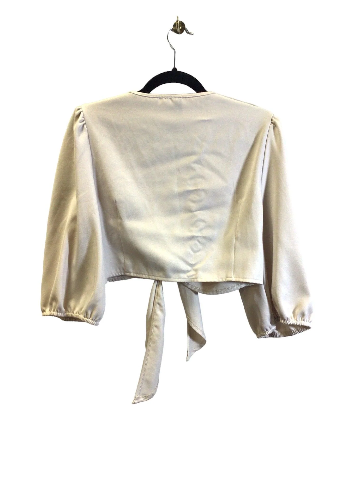 SHEIN Women Crop Tops Regular fit in Beige - 1XL - Image 2