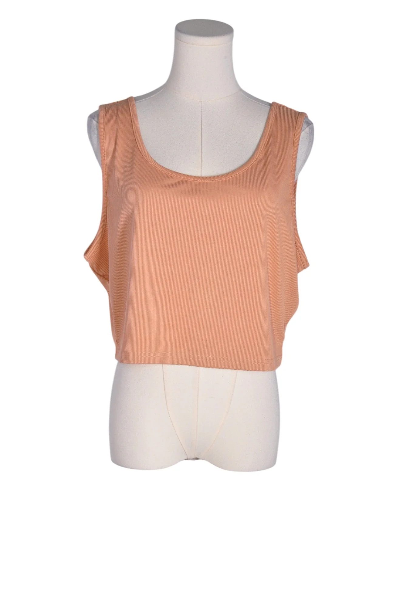 SHEIN Women Crop Tops Regular fit in Beige - 3XL