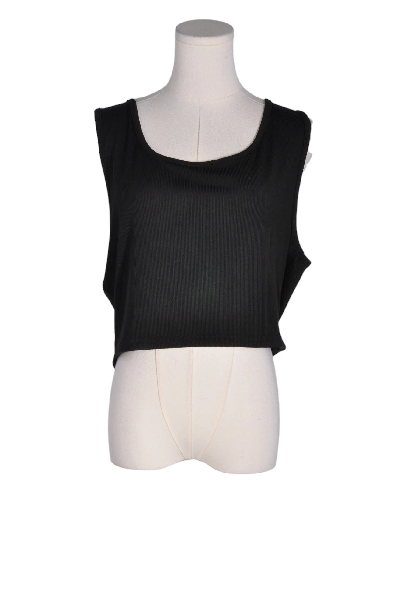 SHEIN Women Crop Tops Regular fit in Black - 3XL