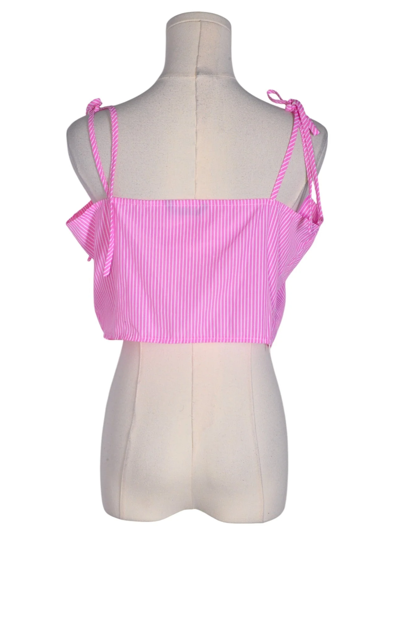 SHEIN Women Crop Tops Regular fit in Pink - L - Image 2