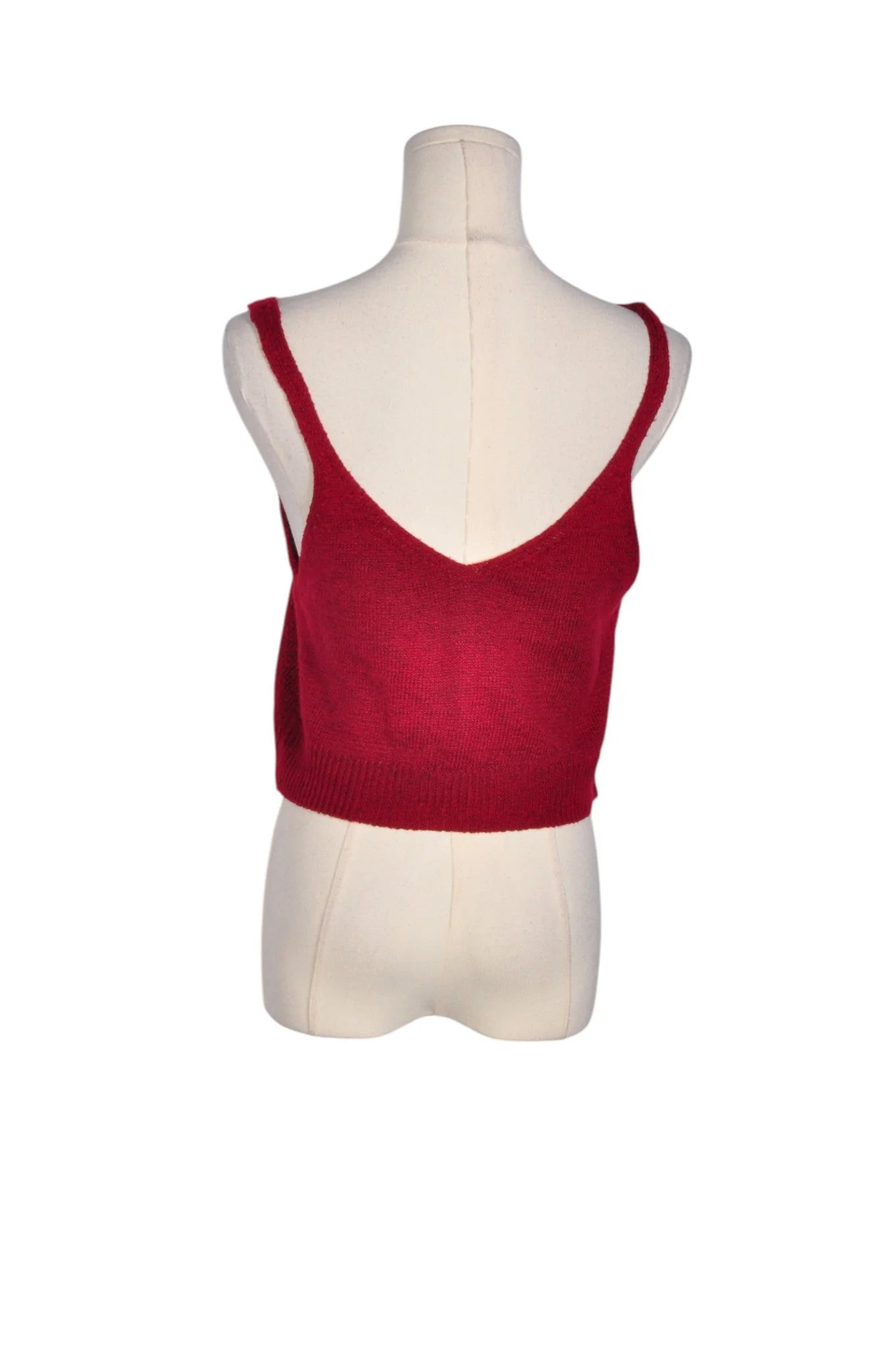 SHEIN Women Crop Tops Regular fit in Red - L - Image 2