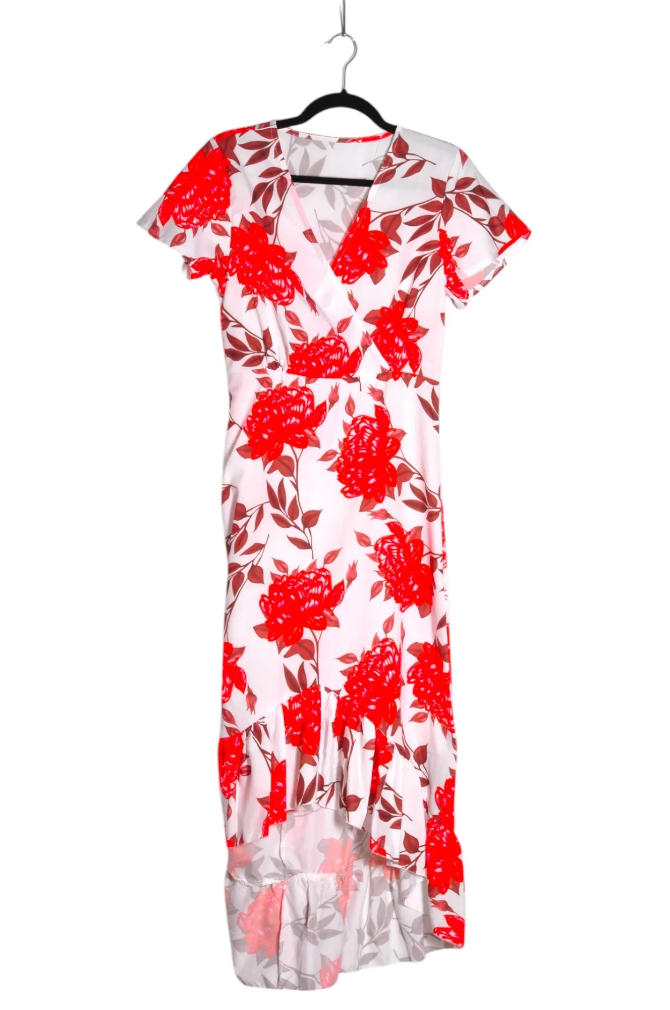 SHEIN Women Maxi Dresses Regular fit in Orange - M