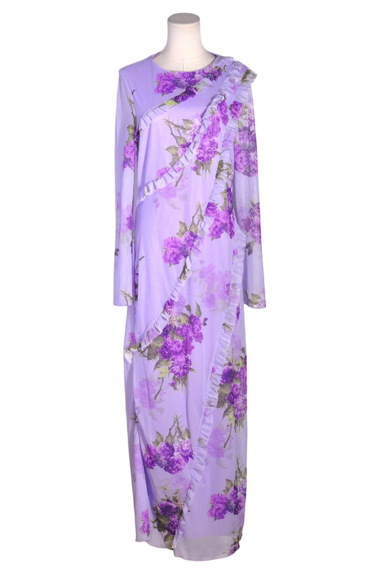SHEIN Women Maxi Dresses Regular fit in Purple - XL