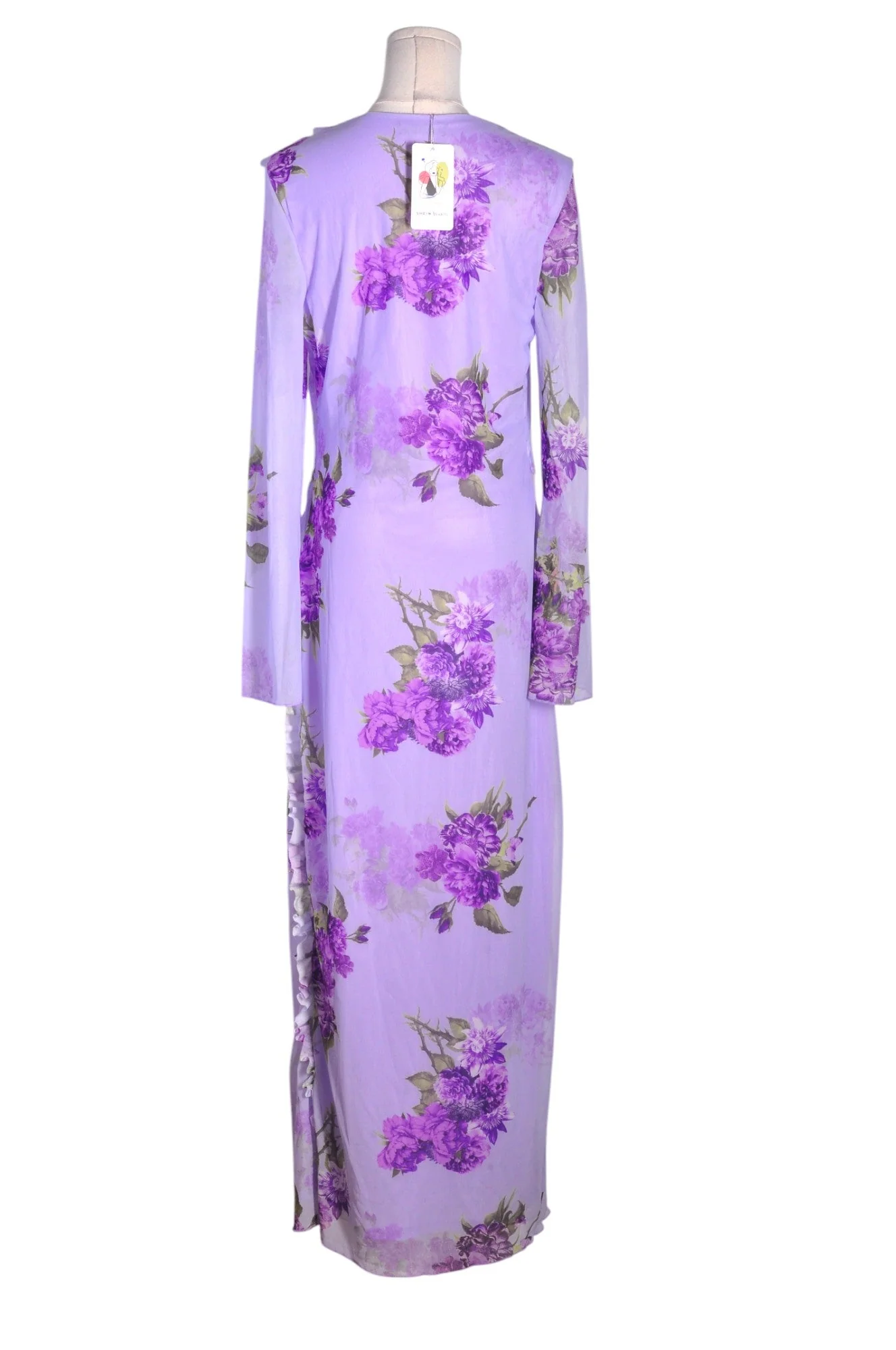 SHEIN Women Maxi Dresses Regular fit in Purple - XL - Image 2