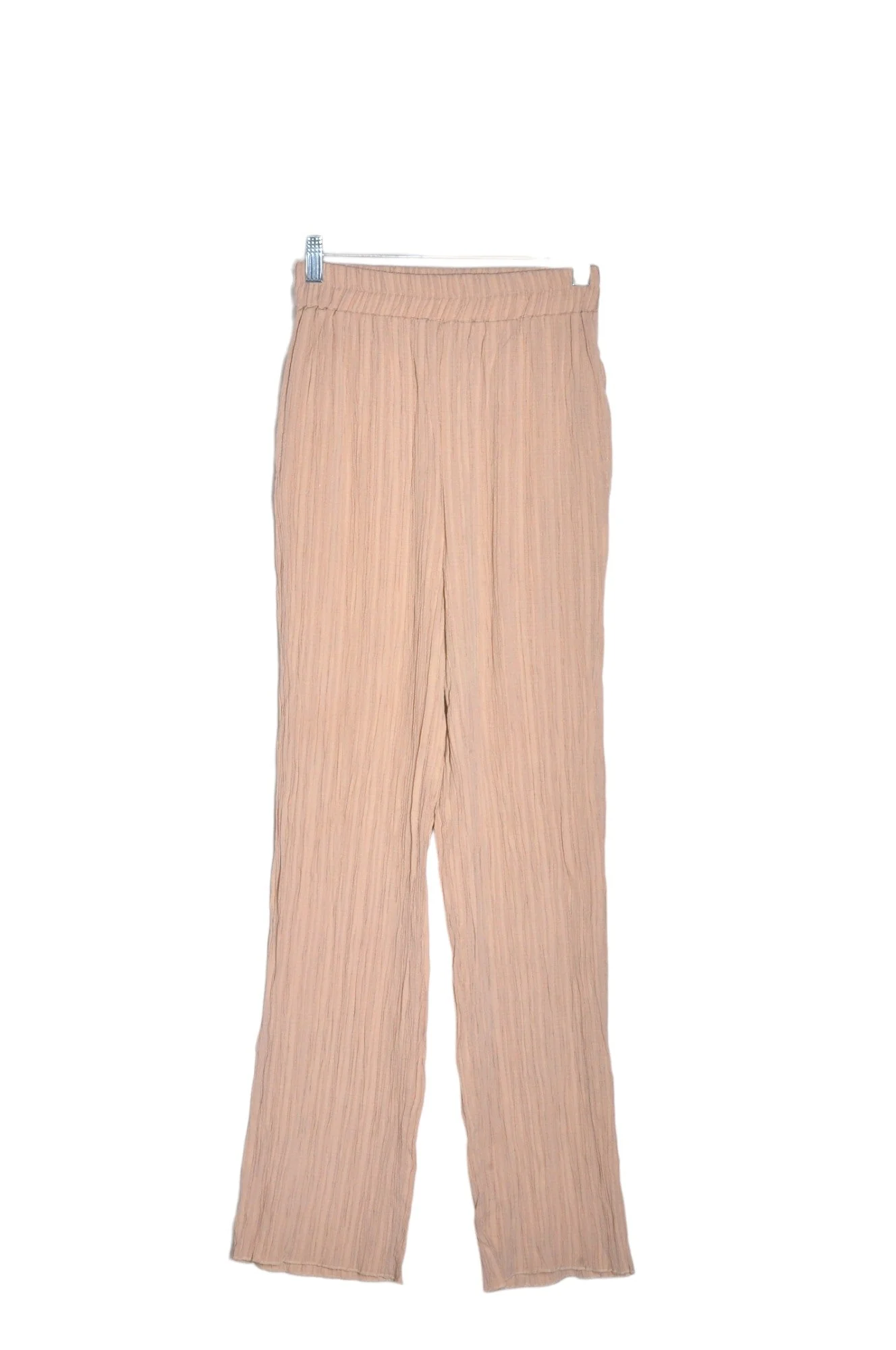 SHEIN Women Work Pants Regular fit in Beige - S
