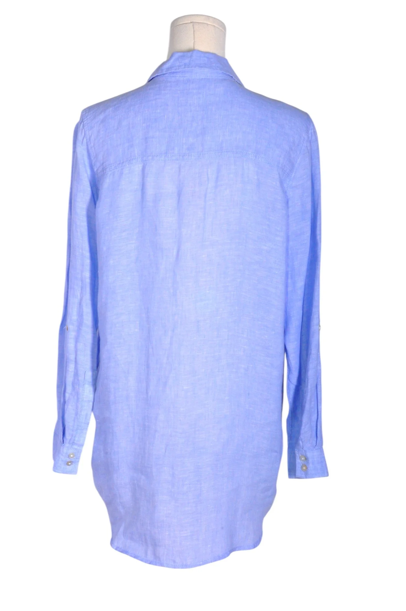 SIGRID OLSEN Women Button Down Tops Regular fit in Blue - S - Image 2