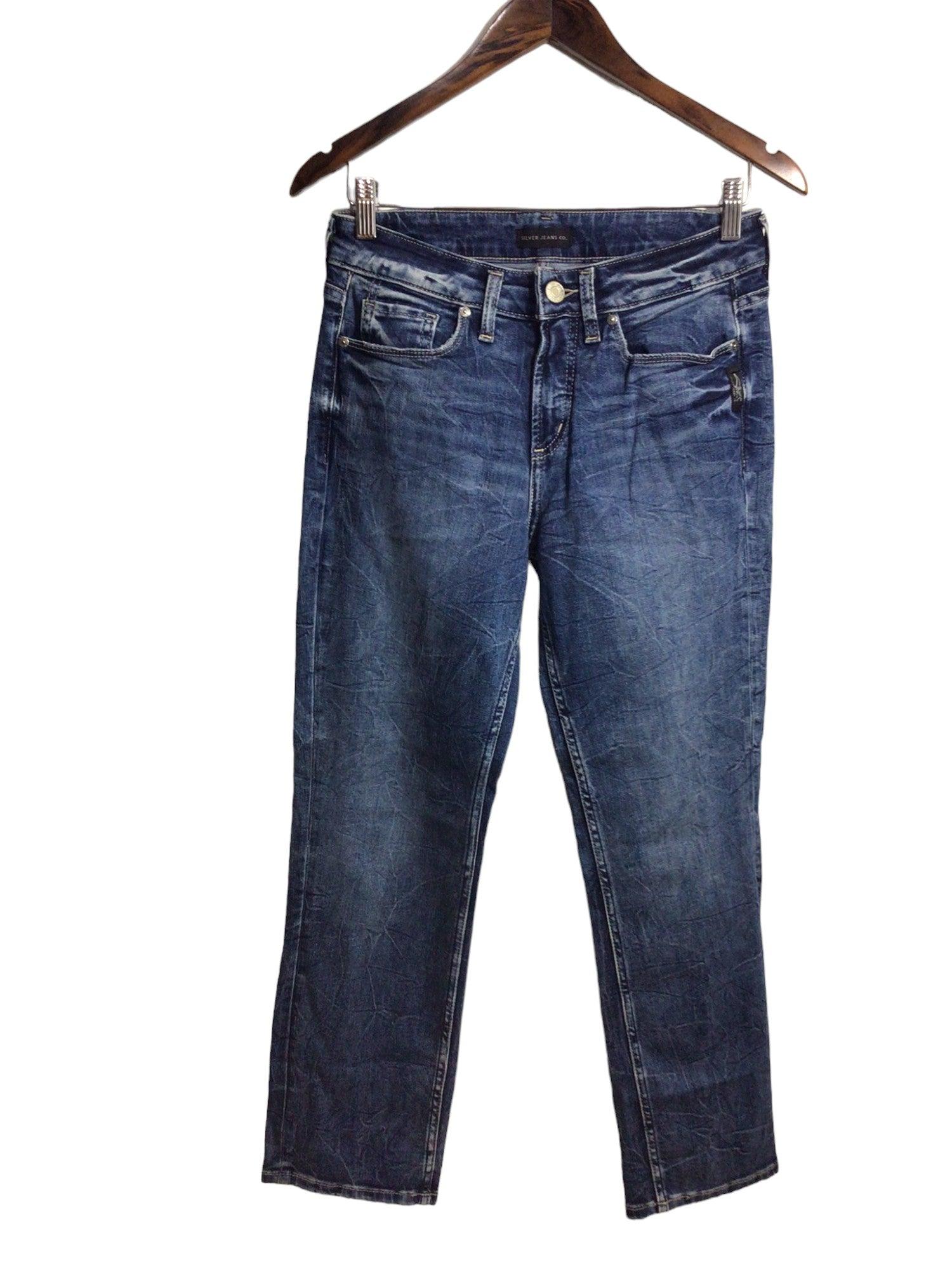 SILVER JEANS Women Straight-Legged Jeans Regular fit in Blue - 27x27