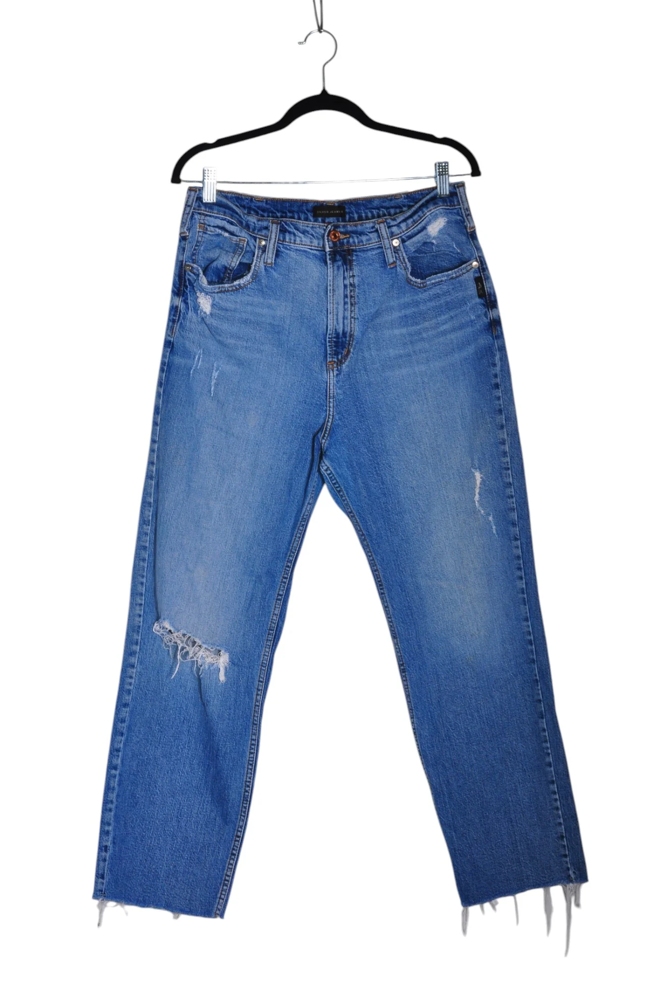 SILVER JEANS Women Straight-Legged Jeans Regular fit in Blue - 27