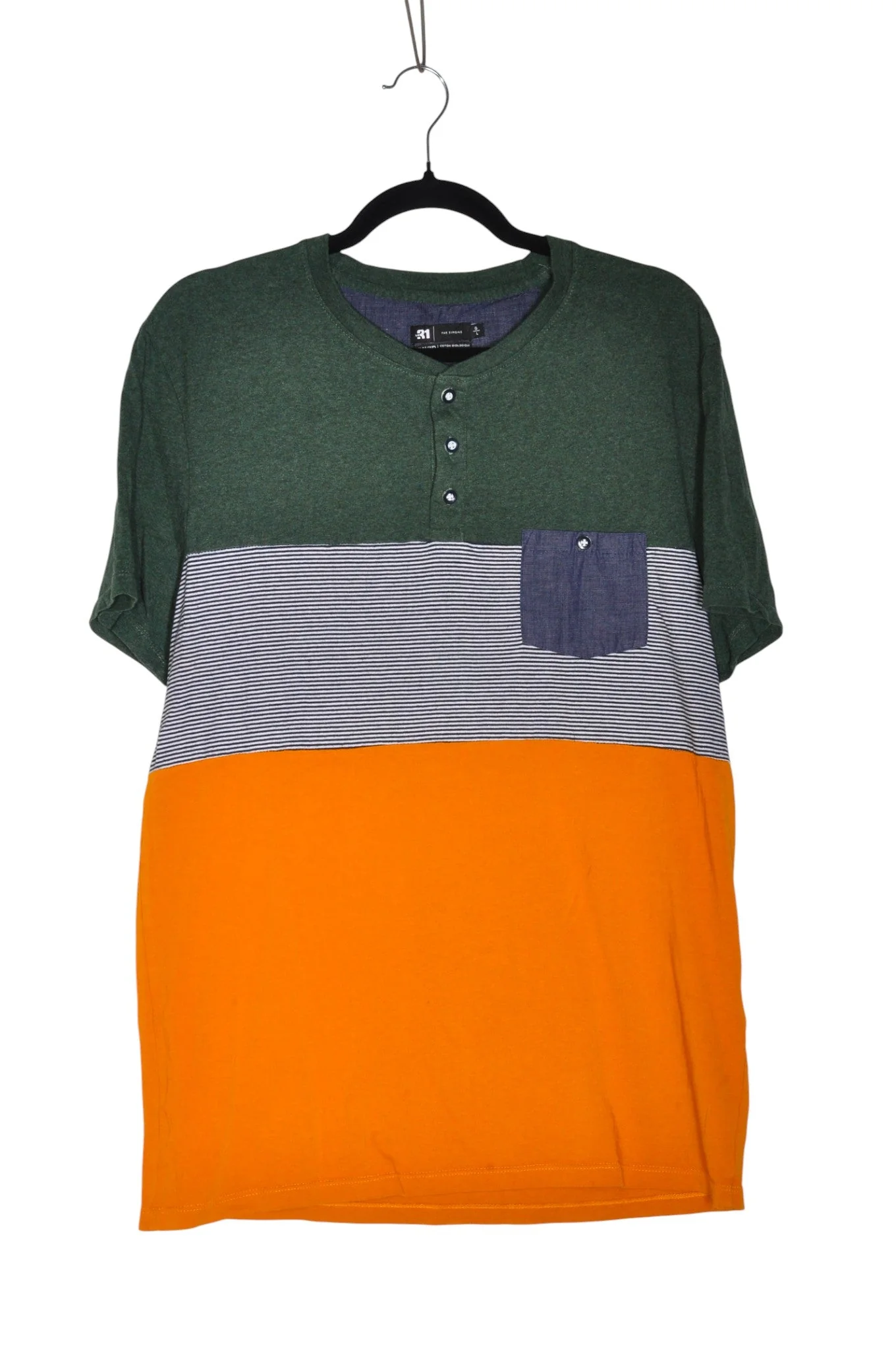 SIMONS Men T-Shirts Regular fit in Green - L