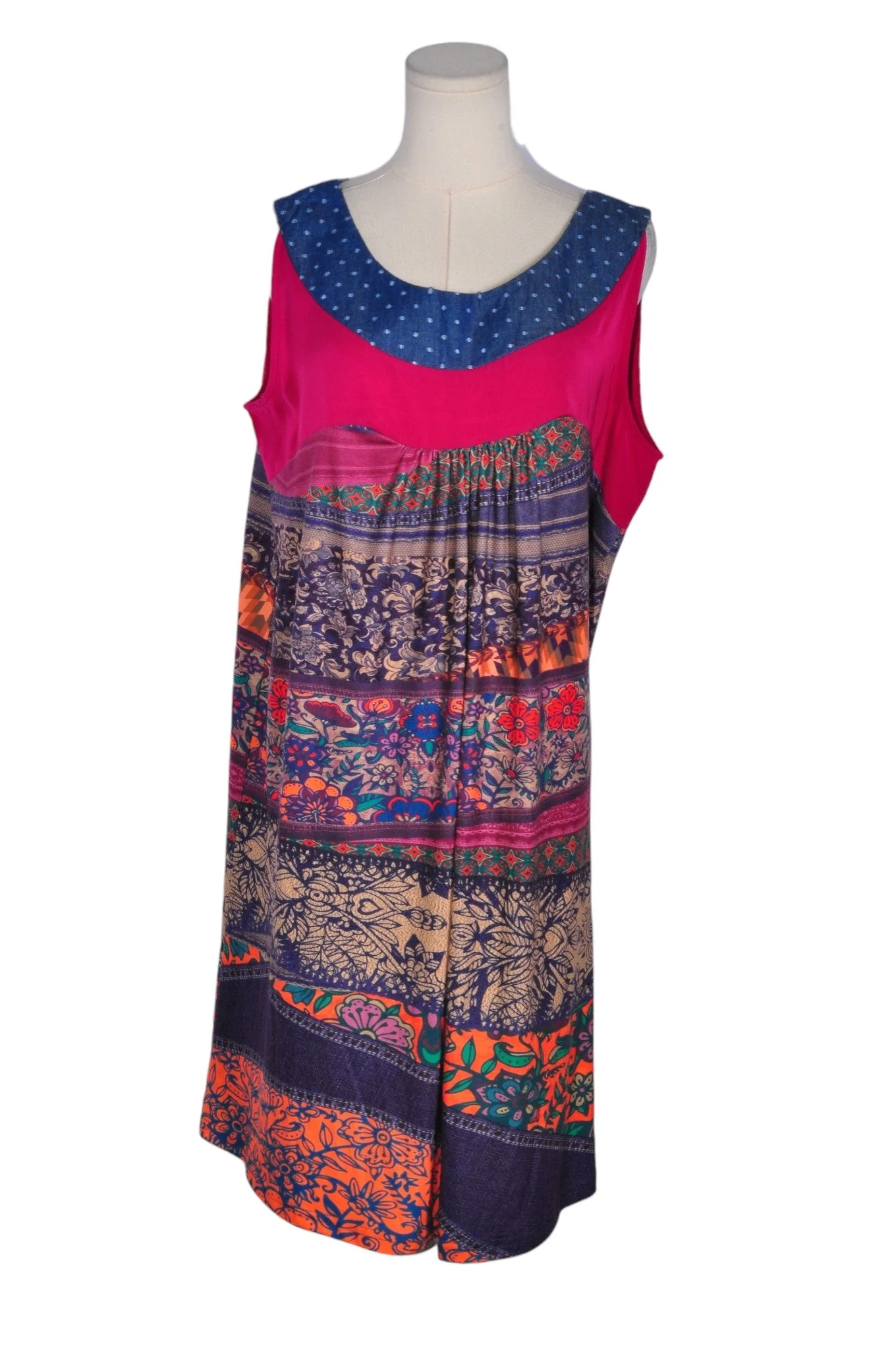 SMASH Women Drop Waist Dresses Regular fit in Pink - XL
