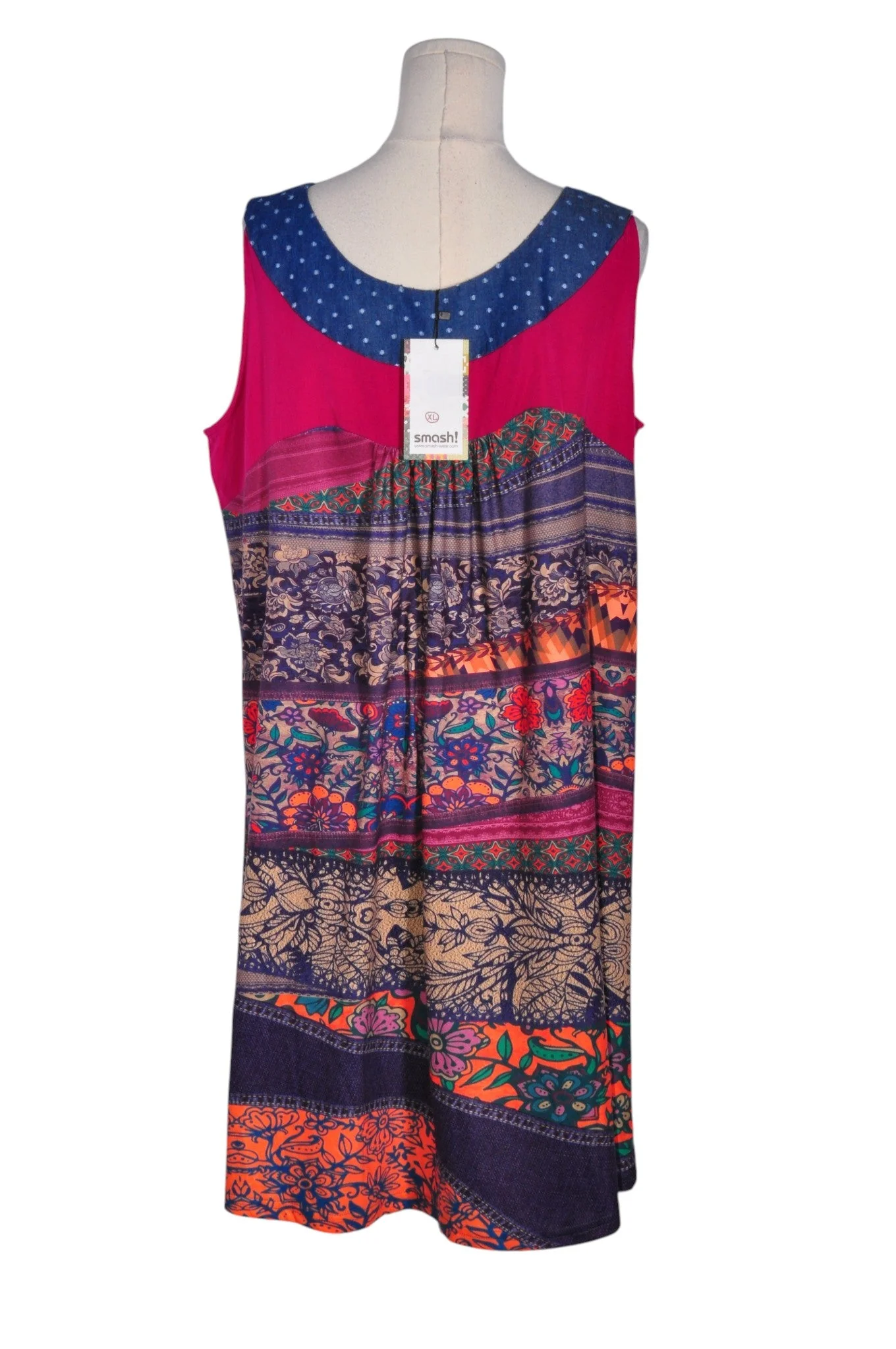 SMASH Women Drop Waist Dresses Regular fit in Pink - XL - Image 2