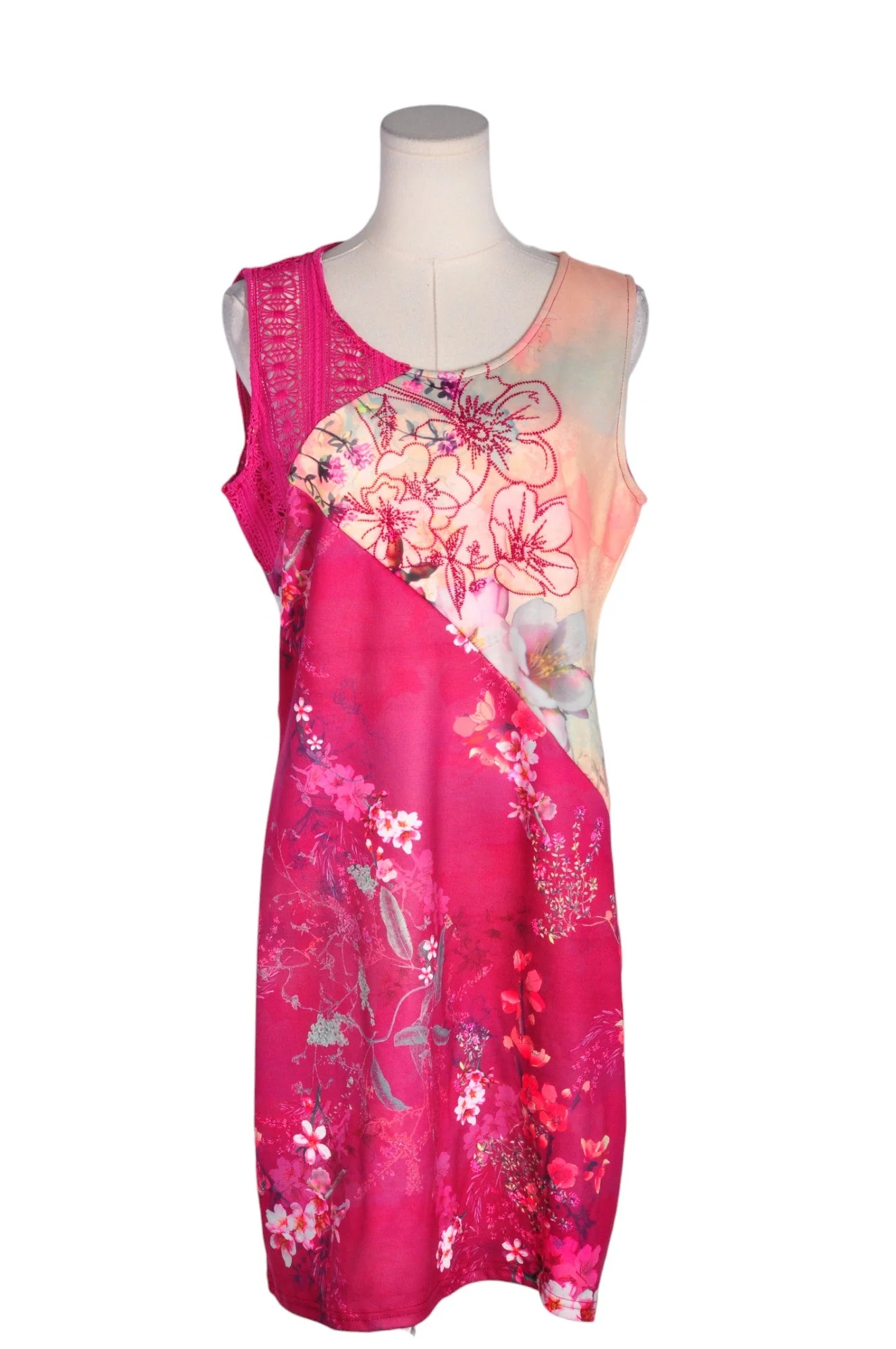 SMASH Women Shift Dresses Regular fit in Pink - XL