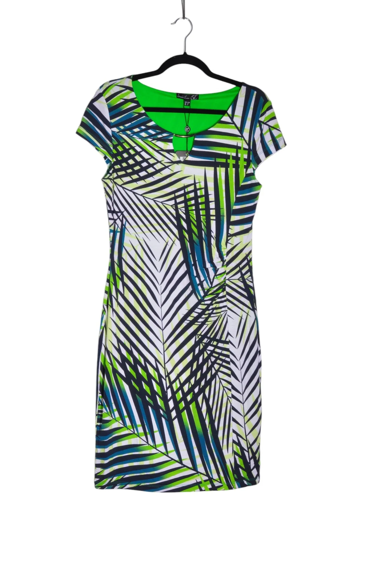 SMASHED LEMON Women Sheath Dresses Regular fit in Green - 8
