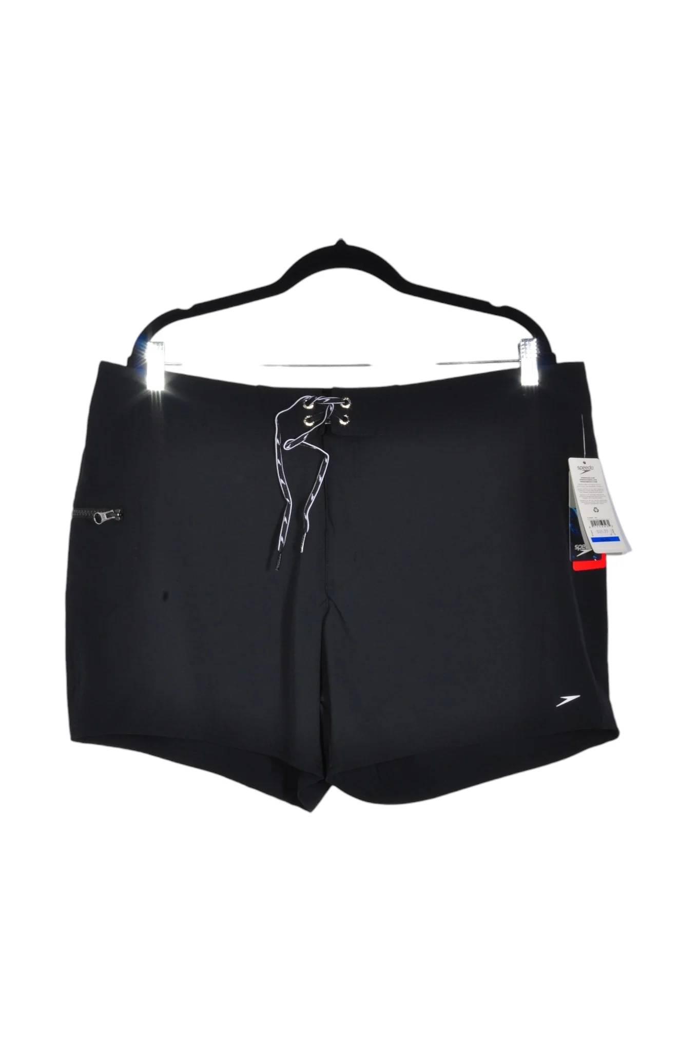 SPEEDO Women Activewear Shorts & Skirts Regular fit in Black - XL