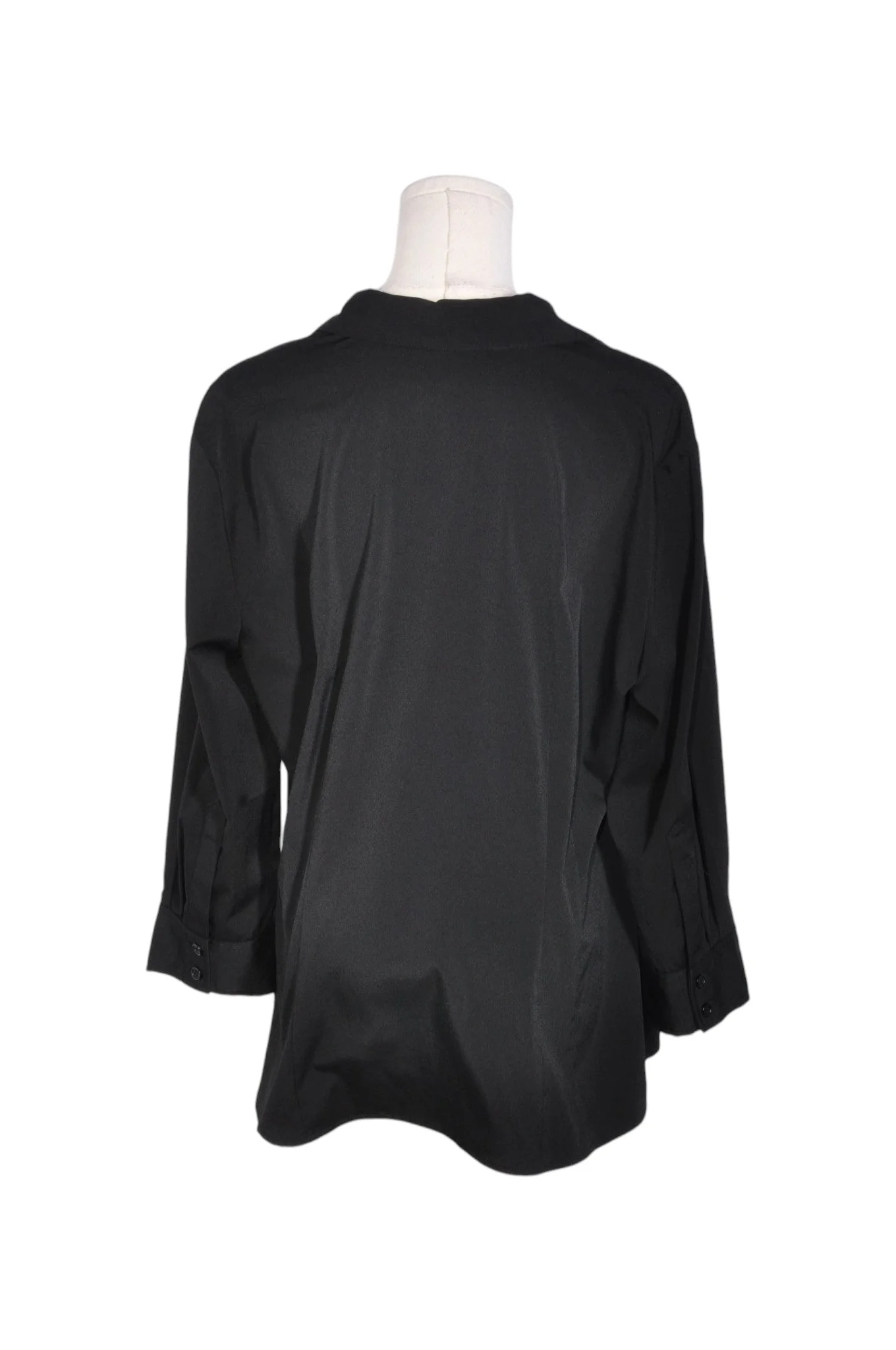 STYLE & CO. Women Button Down Tops Regular fit in Black - 14 - Image 2