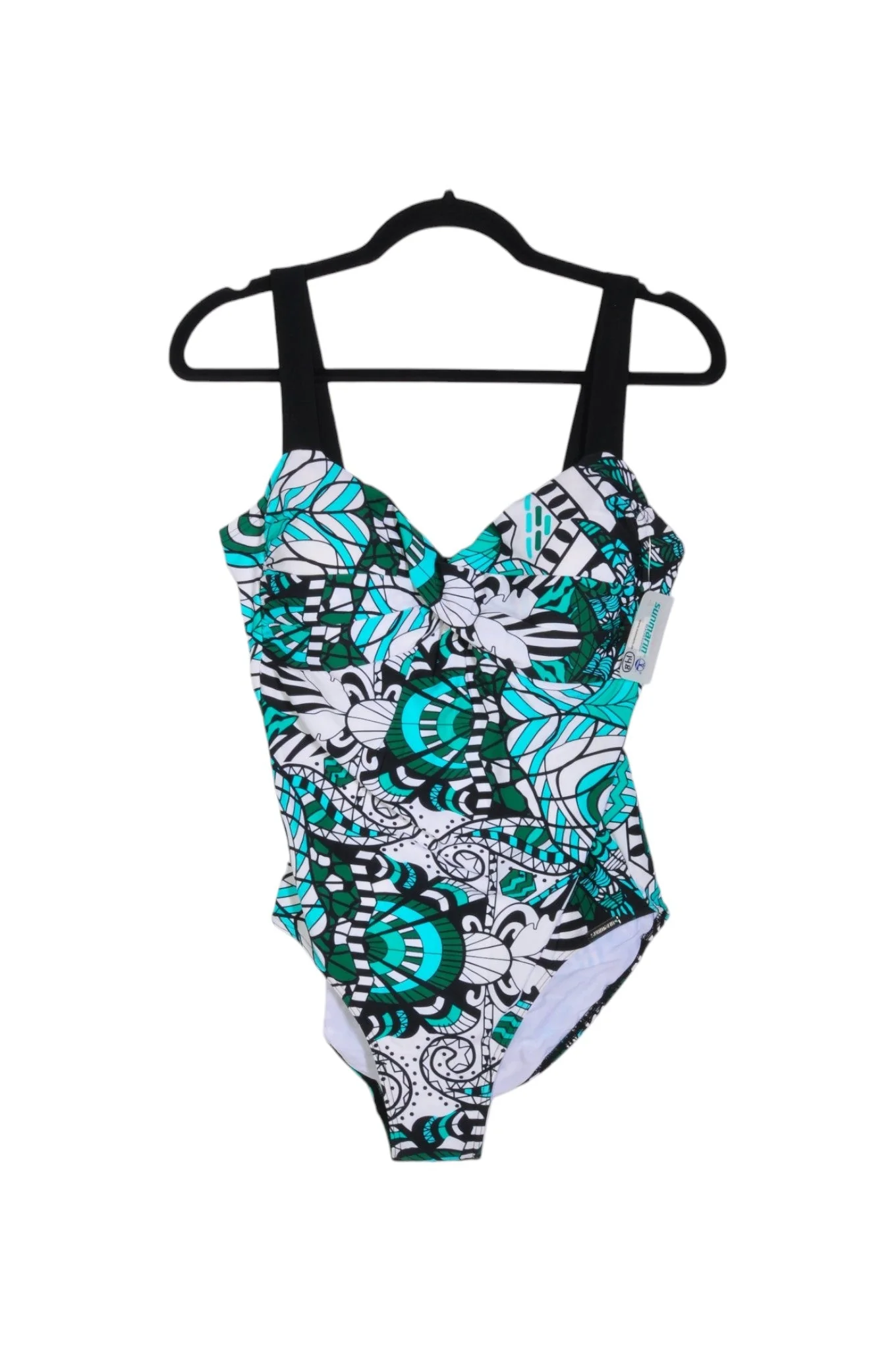 SUNMARIN Women One Piece Swimsuits Regular fit in Green - 14B