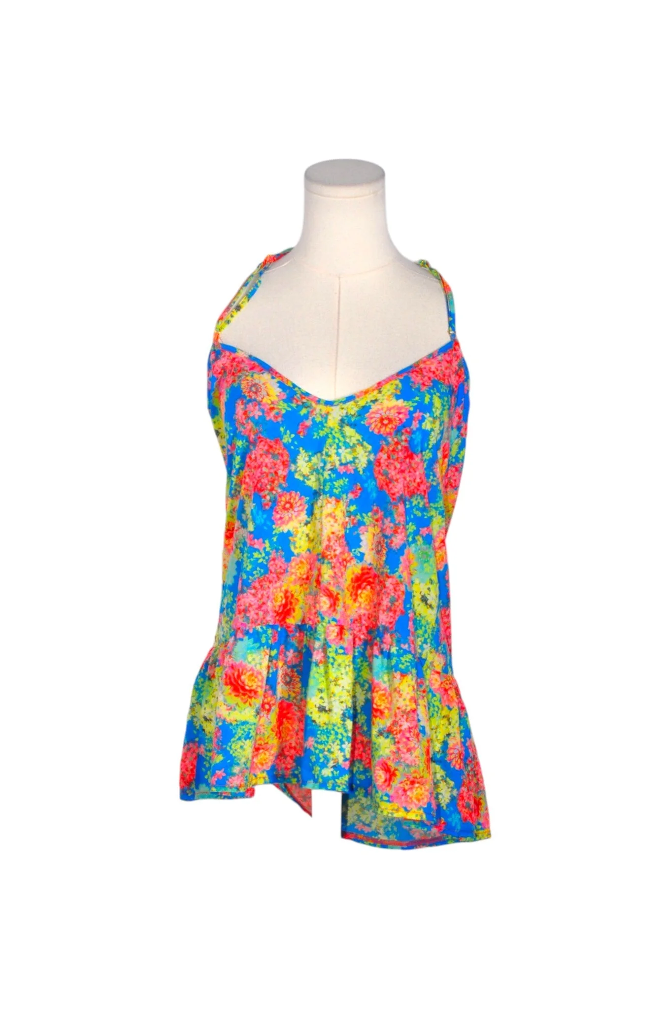 SUNSET Women Halter Tops Regular fit in Blue - S