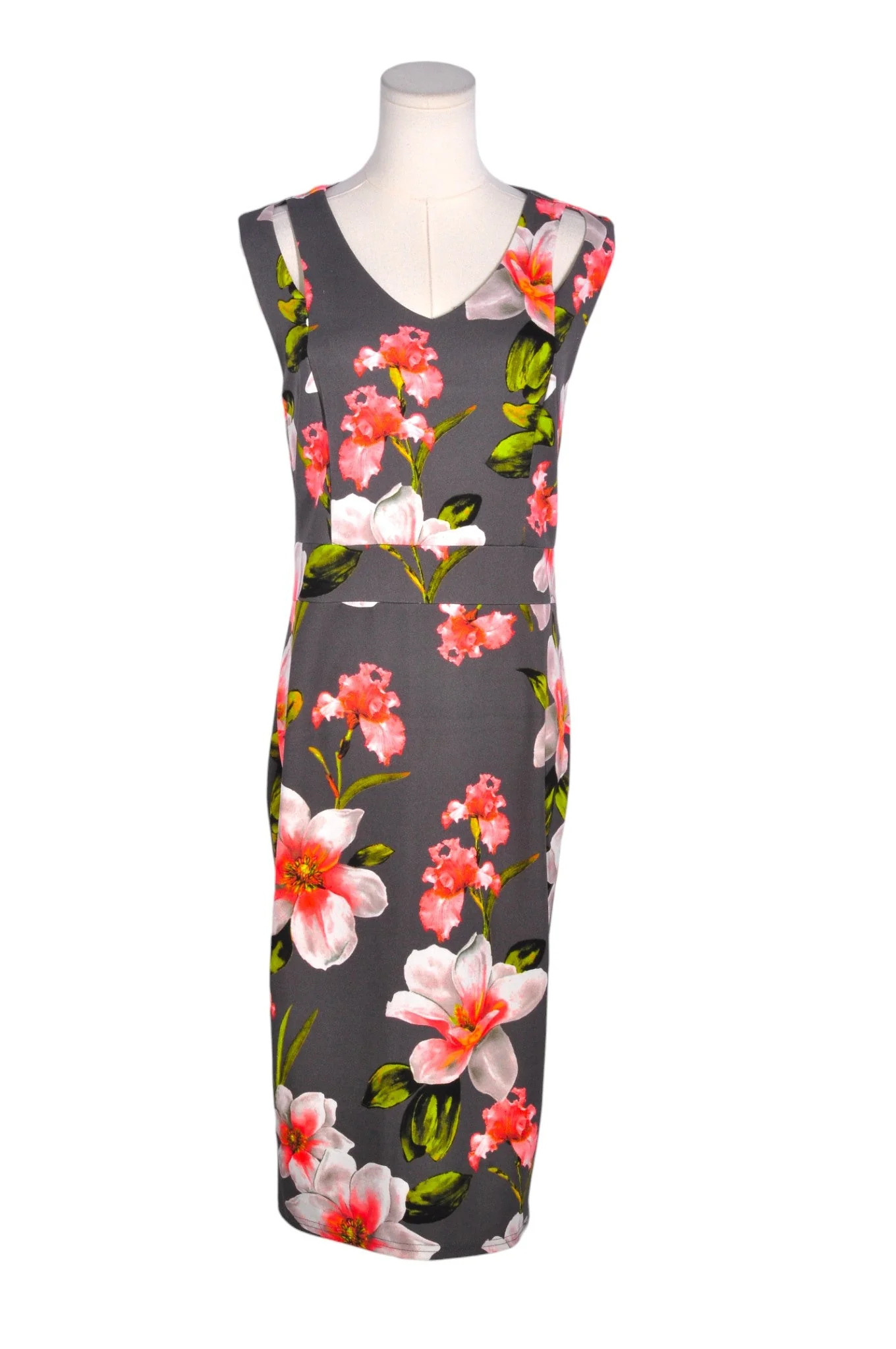 SUZY SHIER Women Sheath Dresses Regular fit in Gray - M