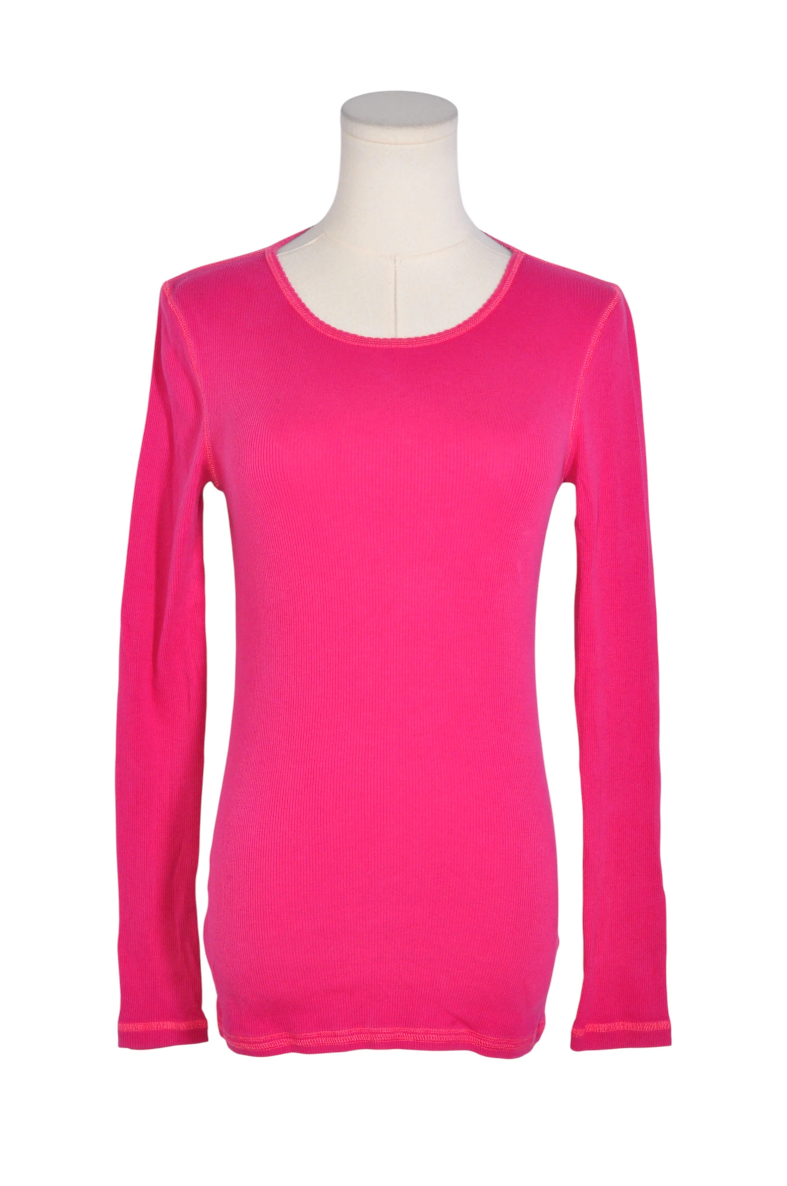TEE SHOP Women Knit Tops Regular fit in Pink - S