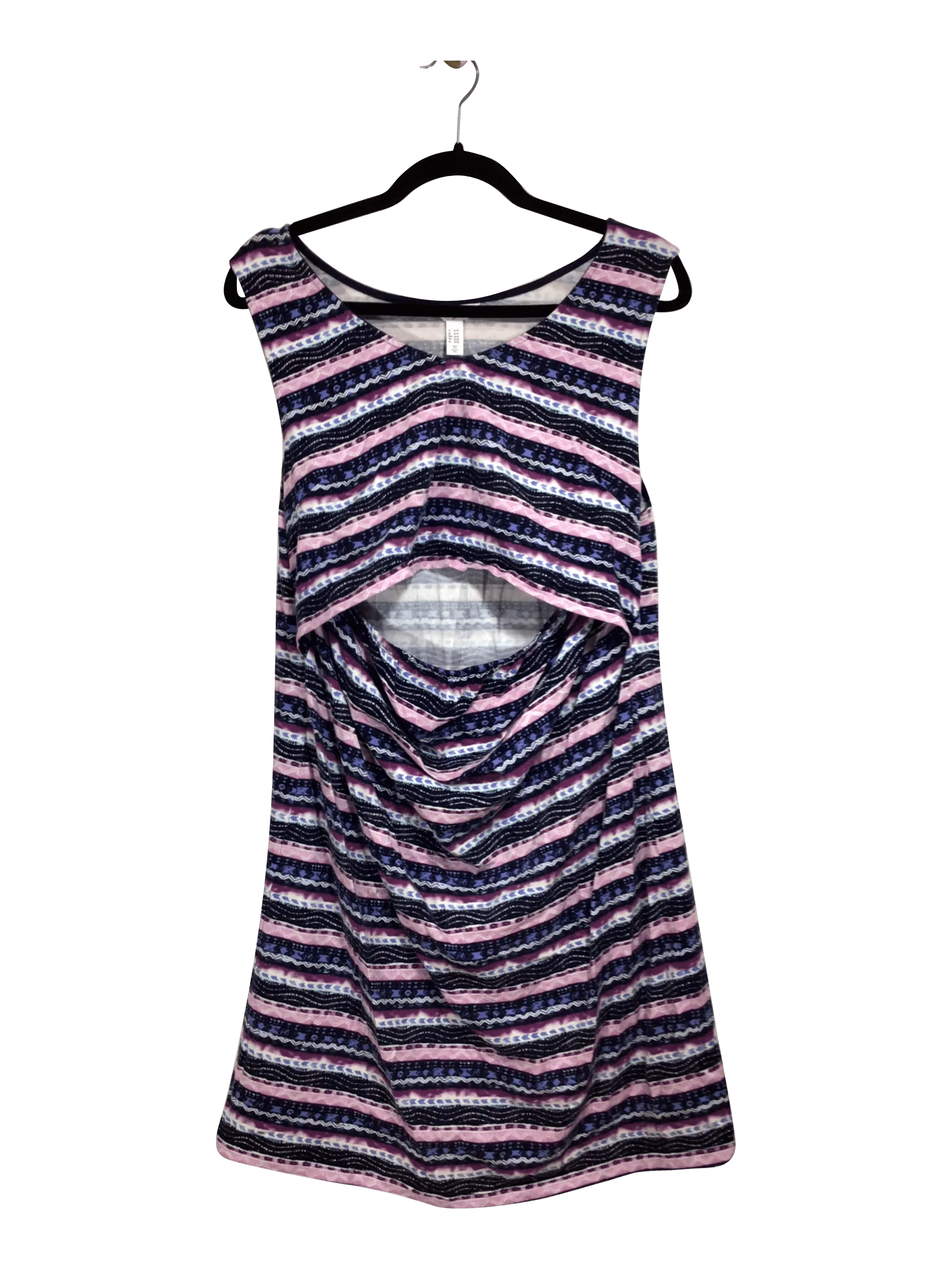 THYME MATERNITY Regular fit Shift Dress in Purple - XL