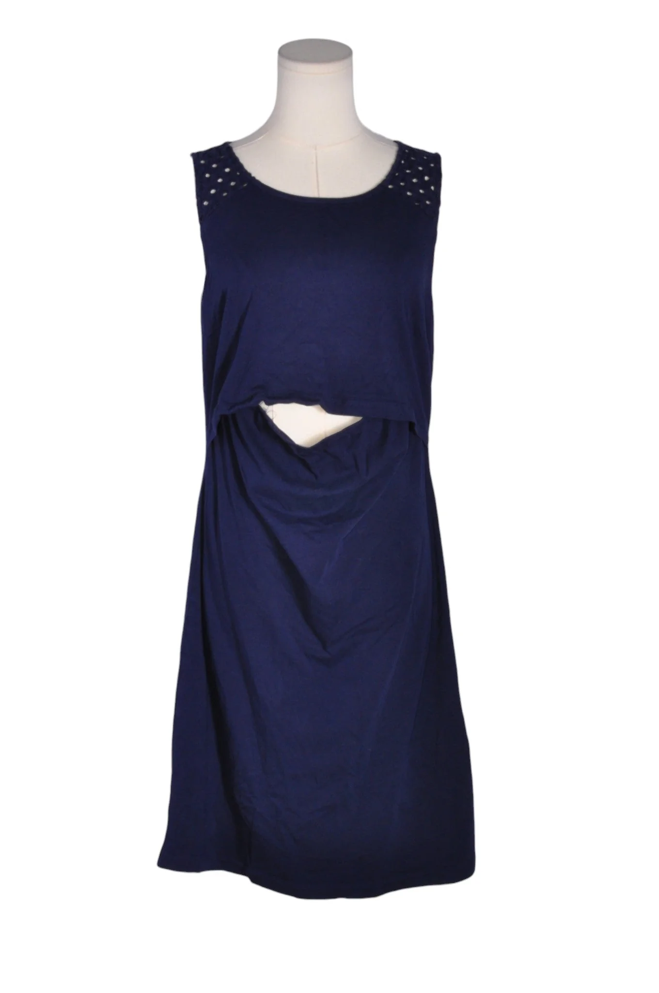 THYME MATERNITY Women A-Line Dresses Regular fit in Blue - L