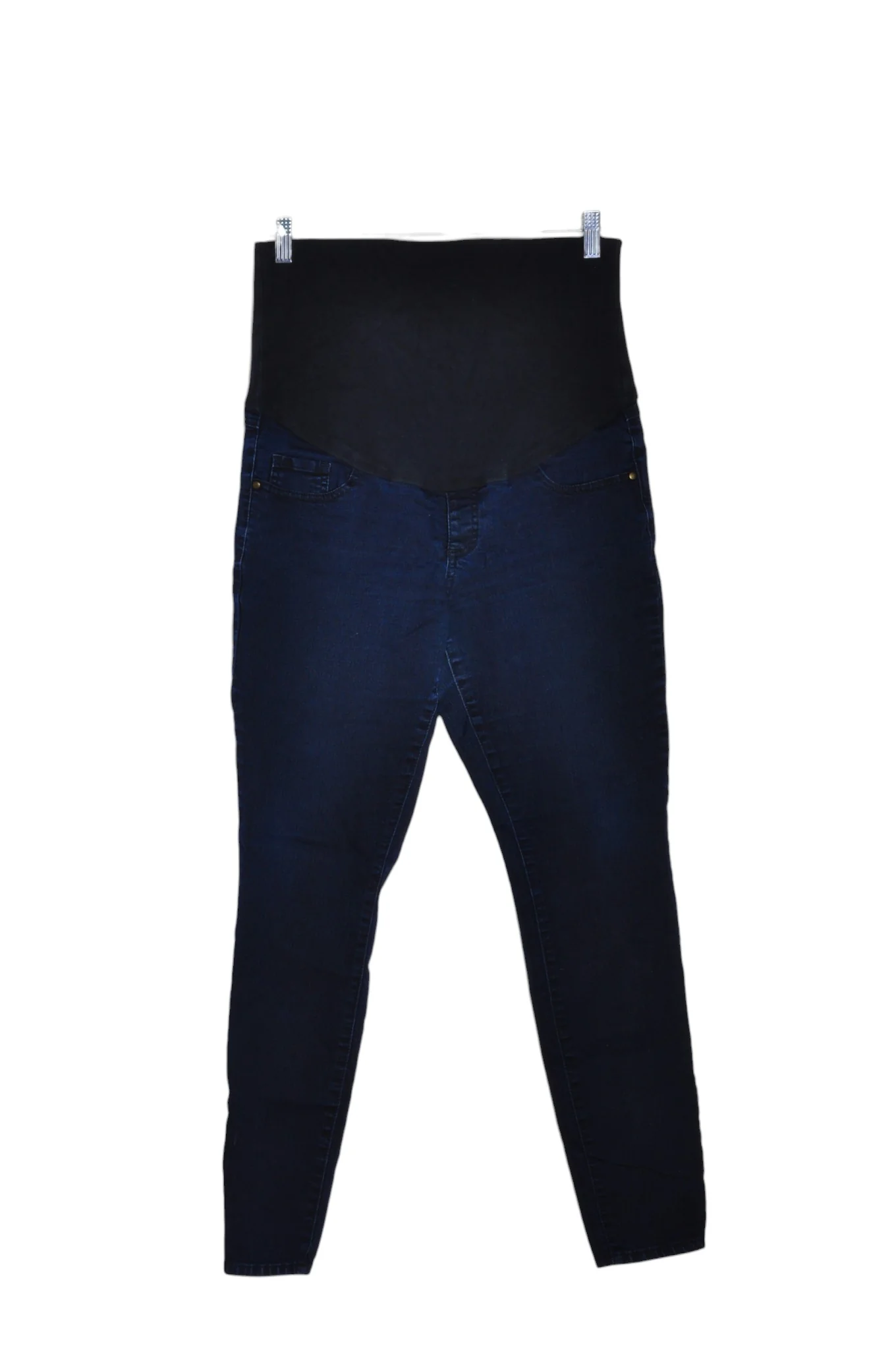 THYME MATERNITY Women Straight-Legged Jeans Regular fit in Blue - L