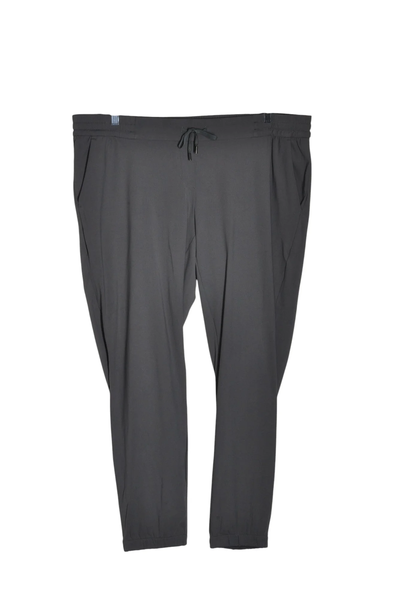 THYME Women Work Pants Regular fit in Gray - XL