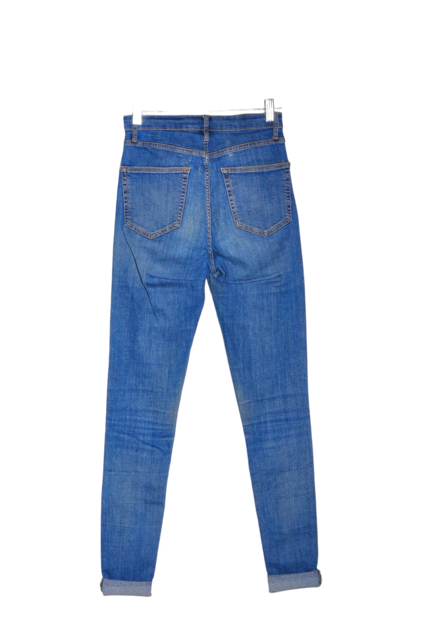 TOPSHOP Women Straight-Legged Jeans Regular fit in Blue - 28 - Image 2