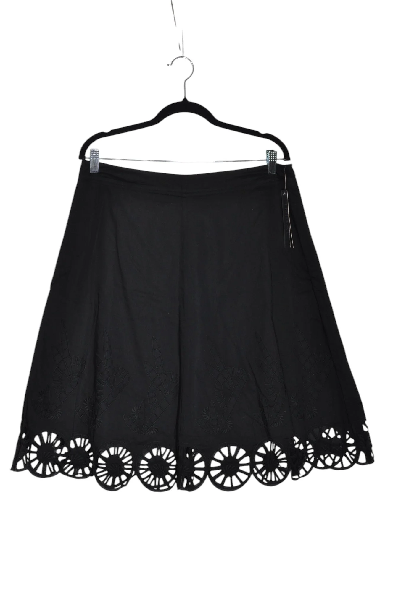 TRIBAL Women A-Line Skirts Regular fit in Black - 10