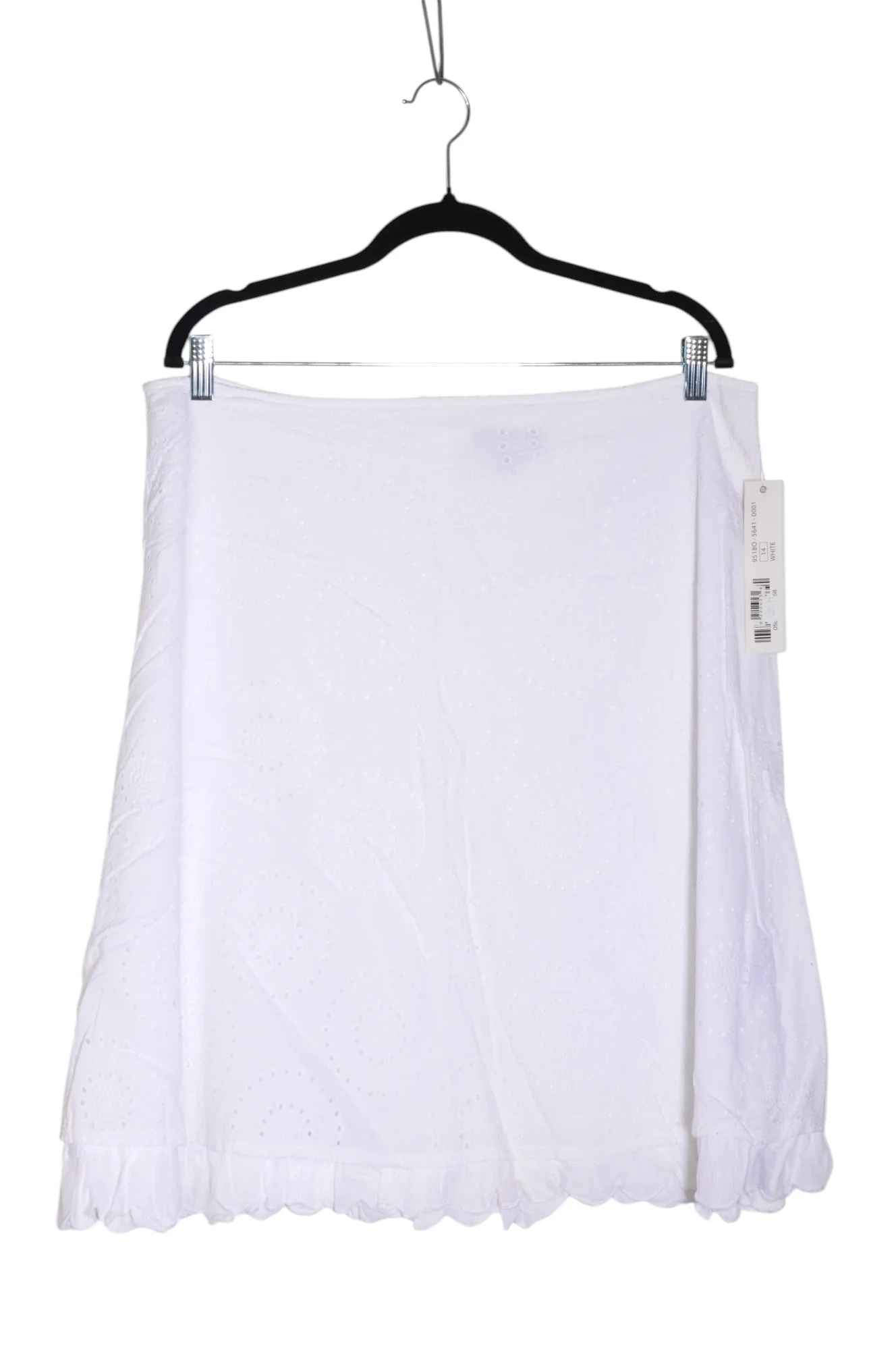 TRIBAL Women A-Line Skirts Regular fit in White - 14