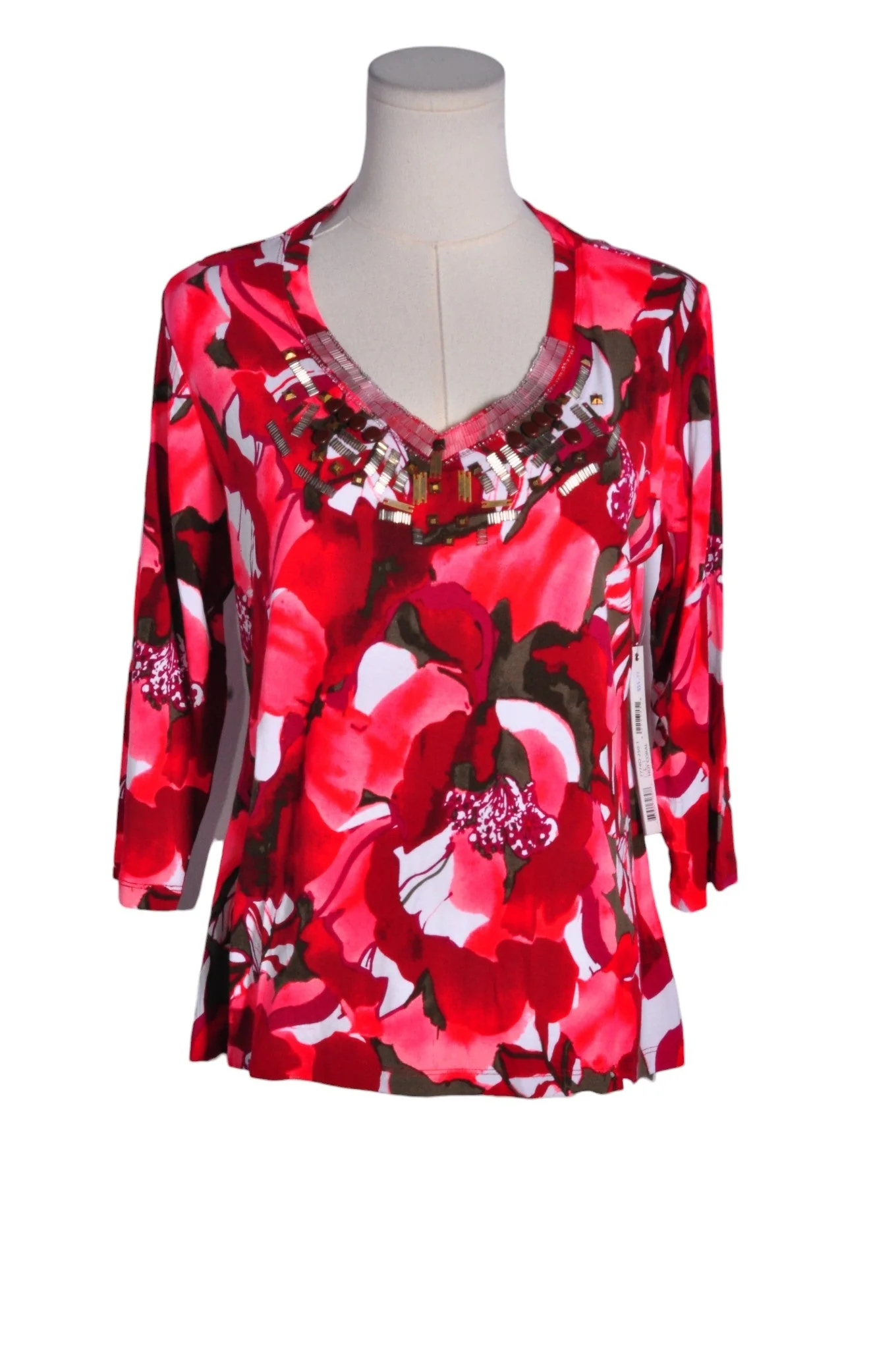 TRIBAL Women Blouses Regular fit in Red - L