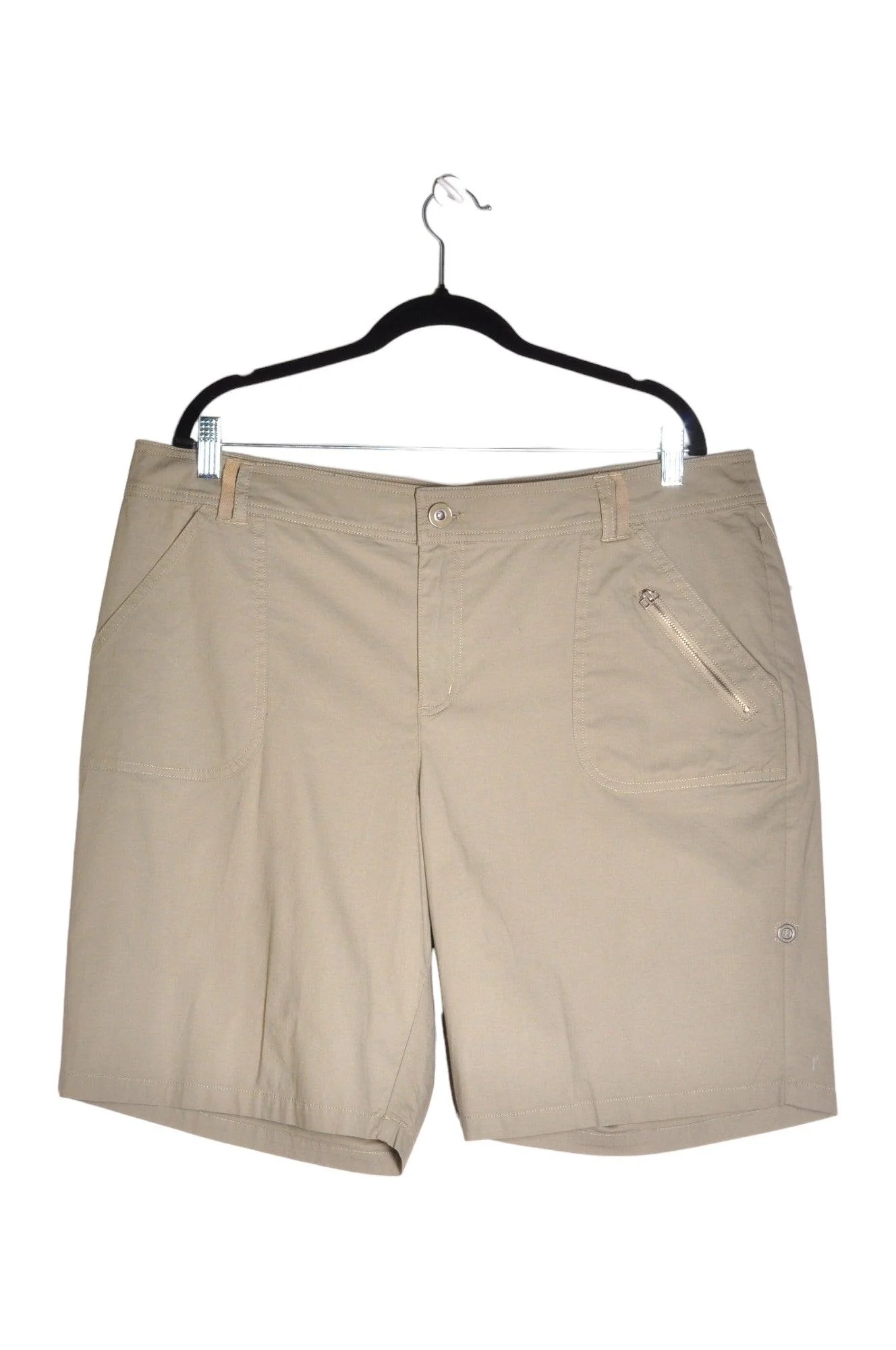 TRIBAL Women Classic Shorts Regular fit in Green - 16