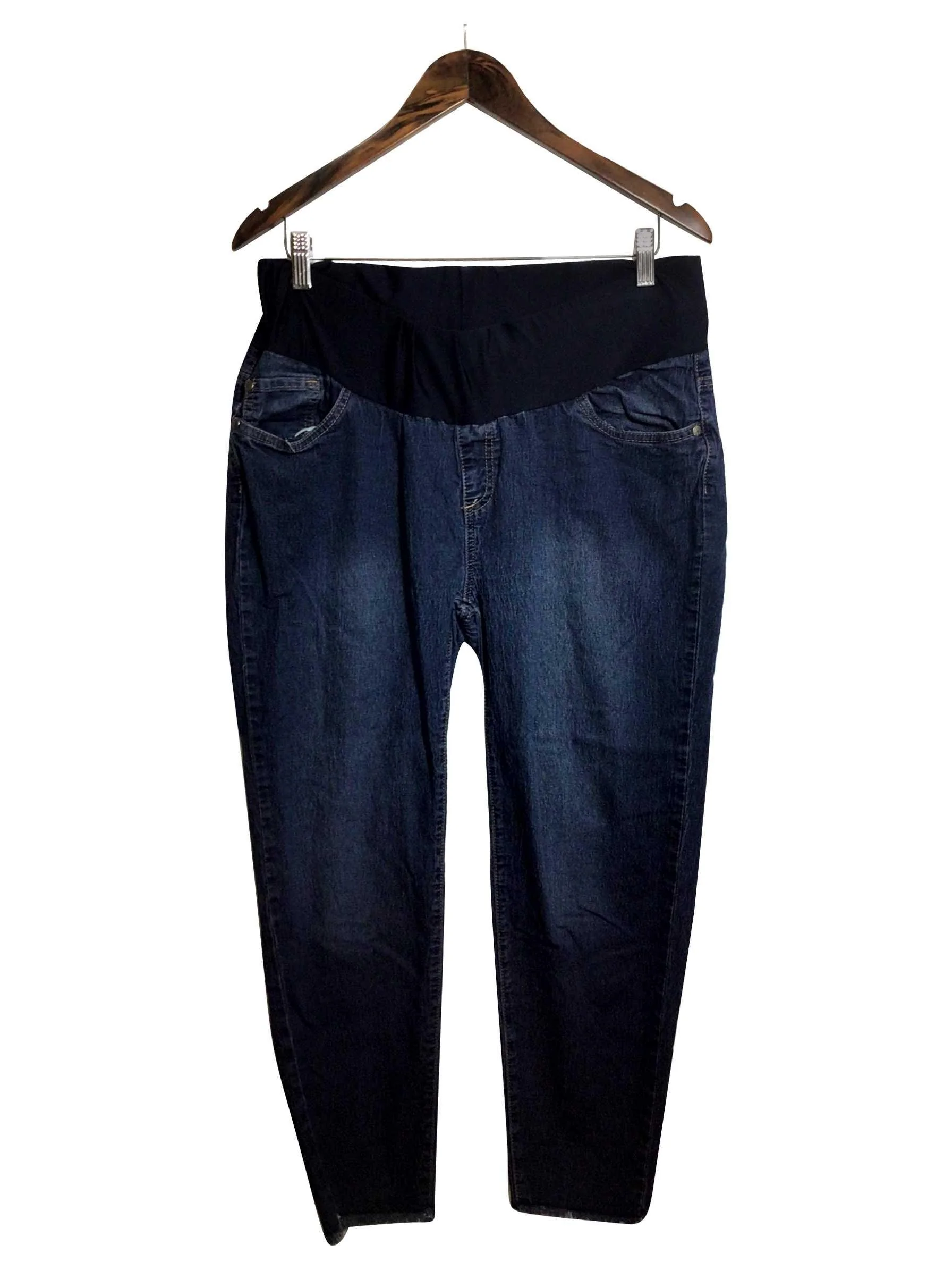UNBRANDED Regular fit Straight-legged Jeans in Blue - XL