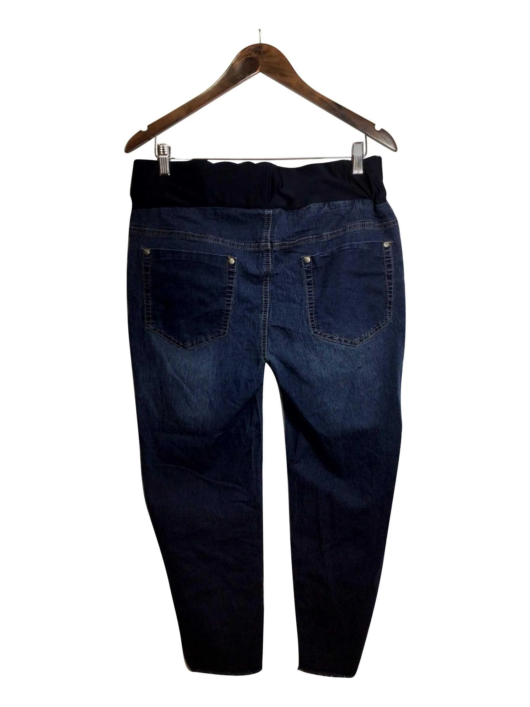 UNBRANDED Regular fit Straight-legged Jeans in Blue - XL - Image 2