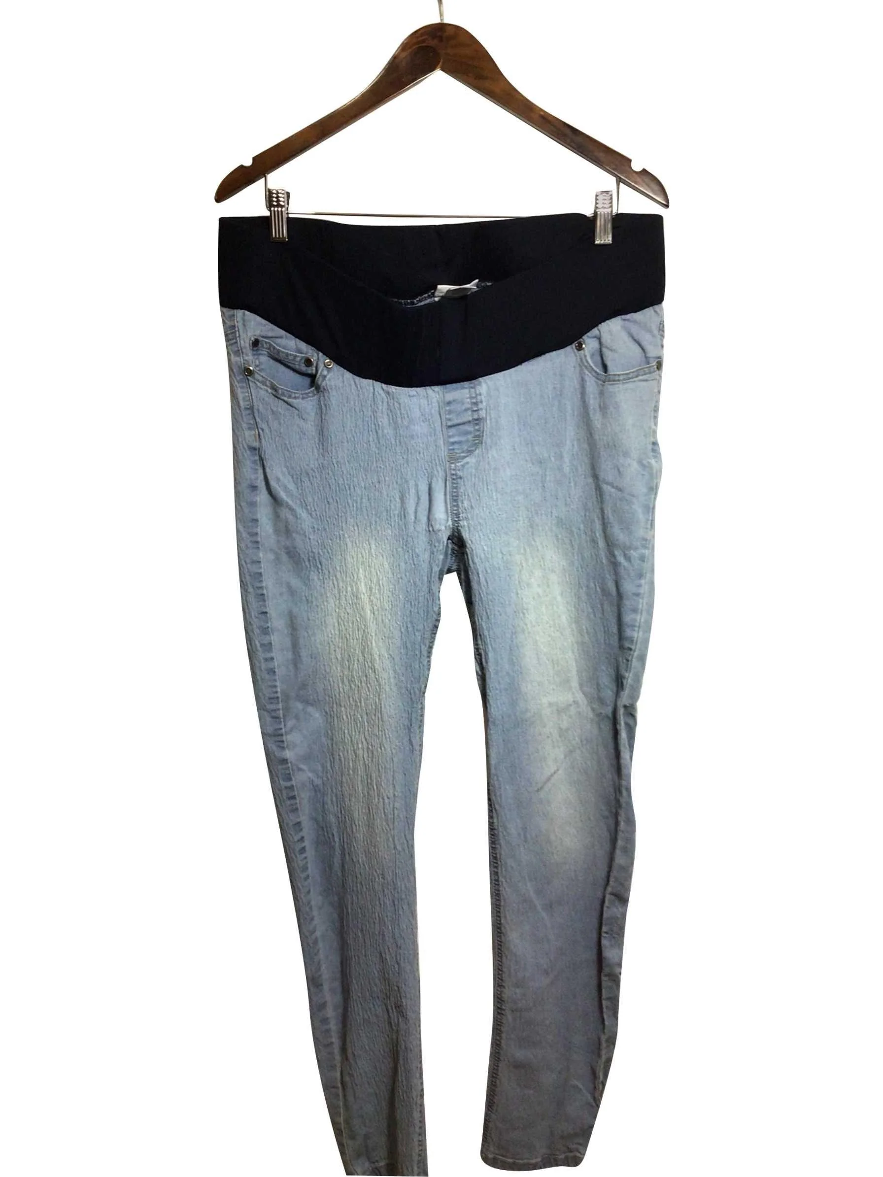 UNBRANDED Regular fit Straight-legged Jeans in Blue - XL