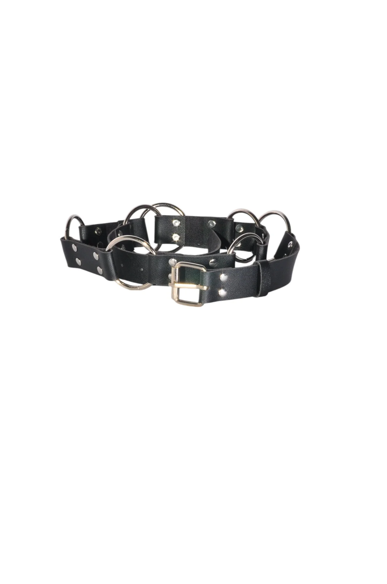 UNBRANDED Women Belts Regular fit in Black - S